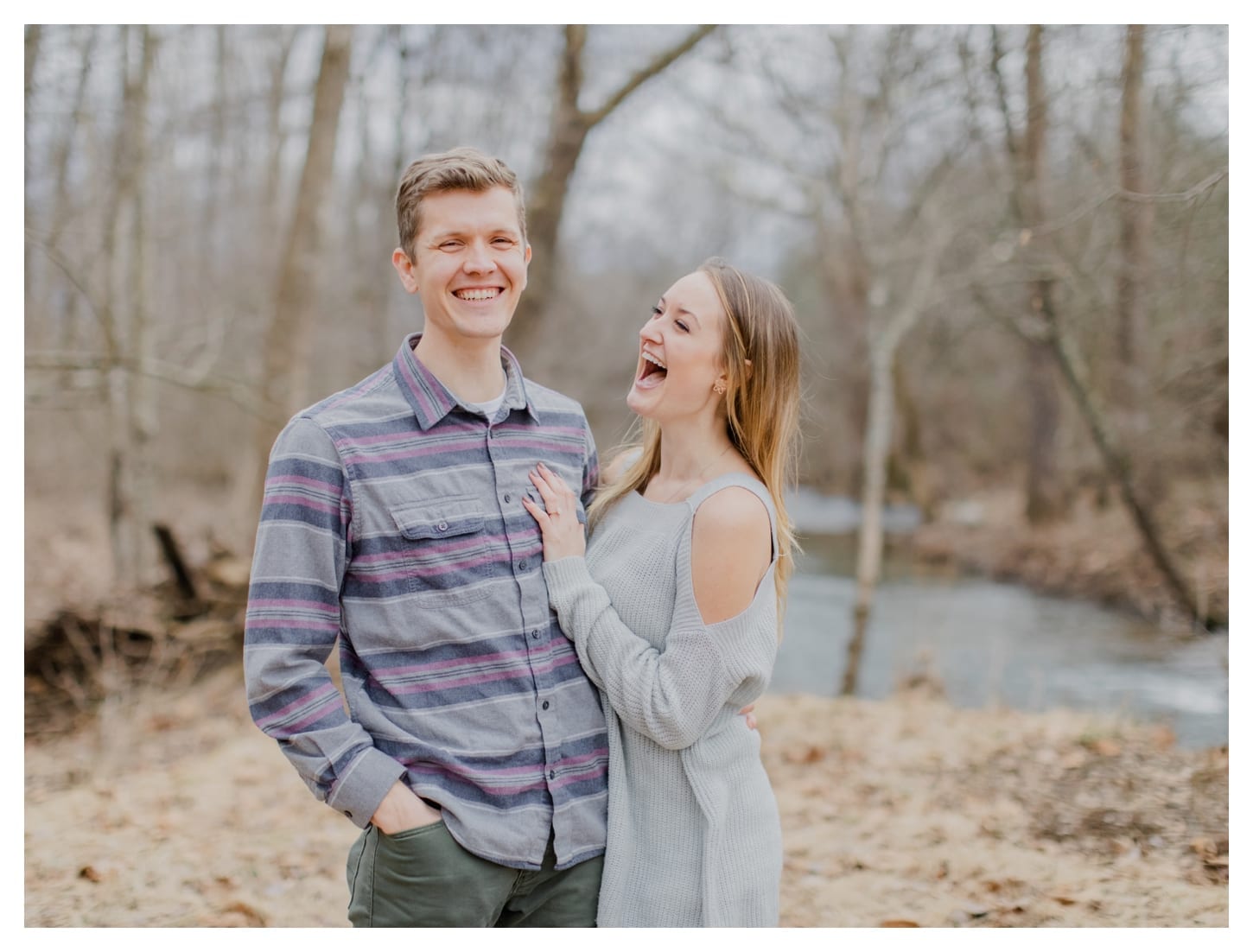 Barn At Edgewood engagement photographer