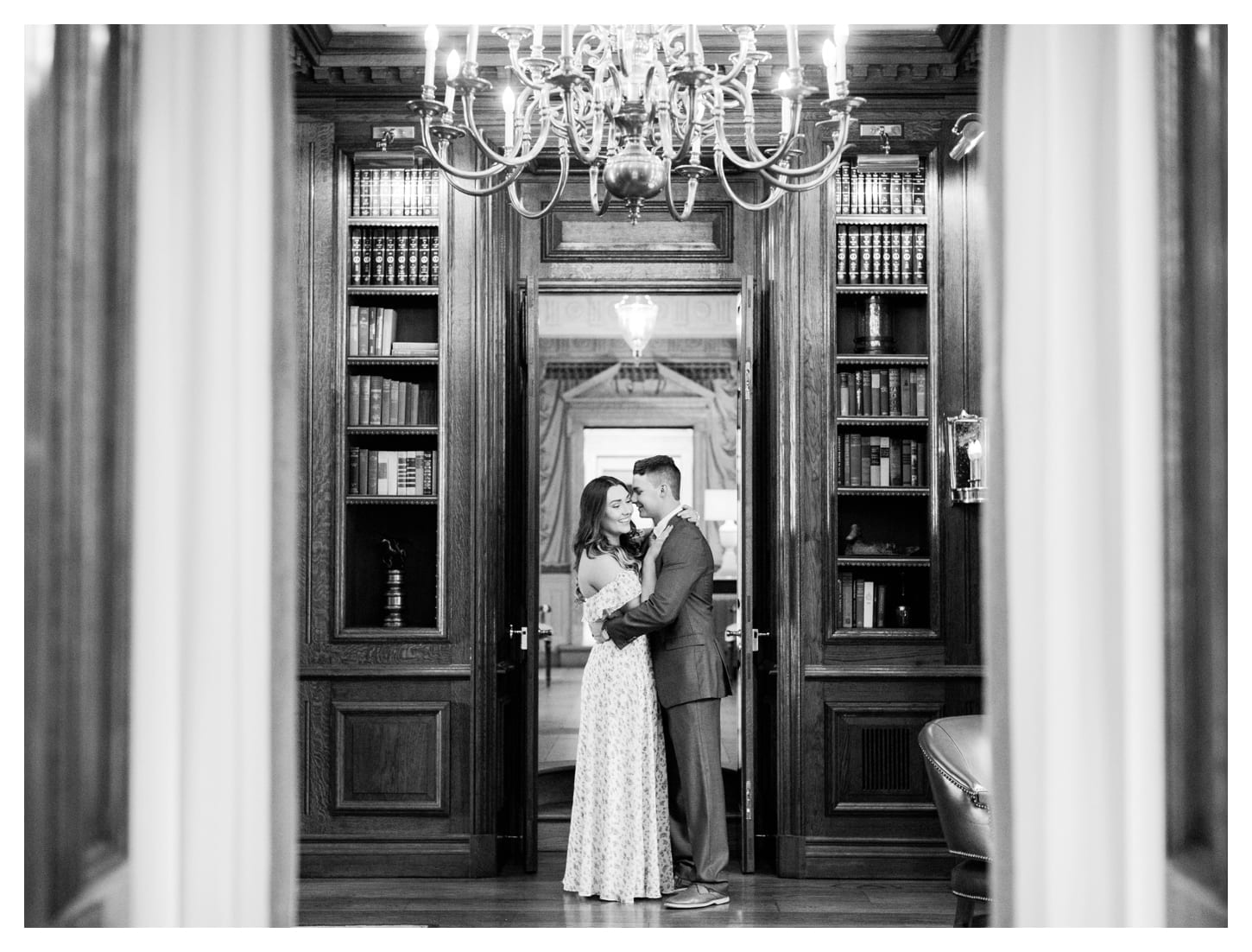 Albemarle Estate At Trump Winery Engagement Photographer