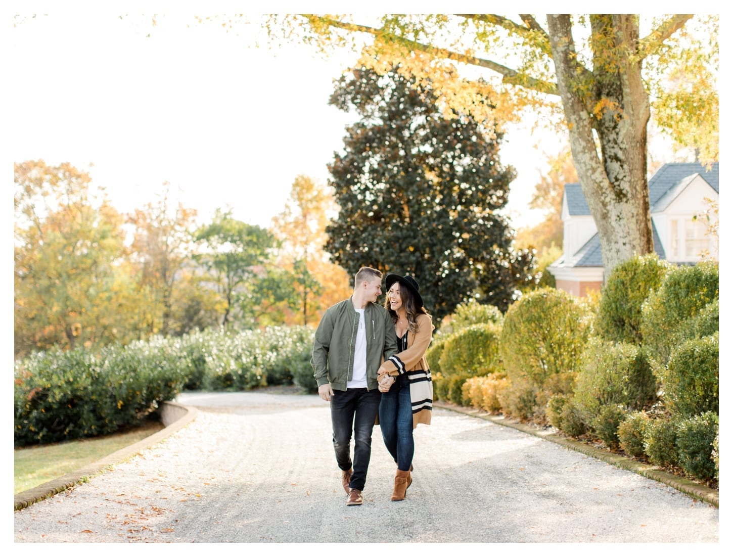 Albemarle Estate At Trump Winery Engagement Photographer