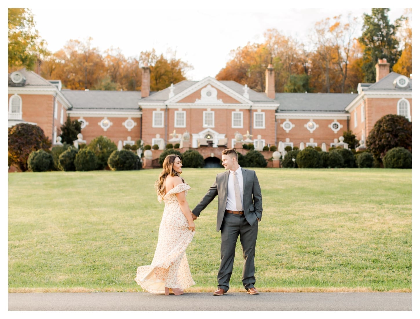 Albemarle Estate At Trump Winery Engagement Photographer