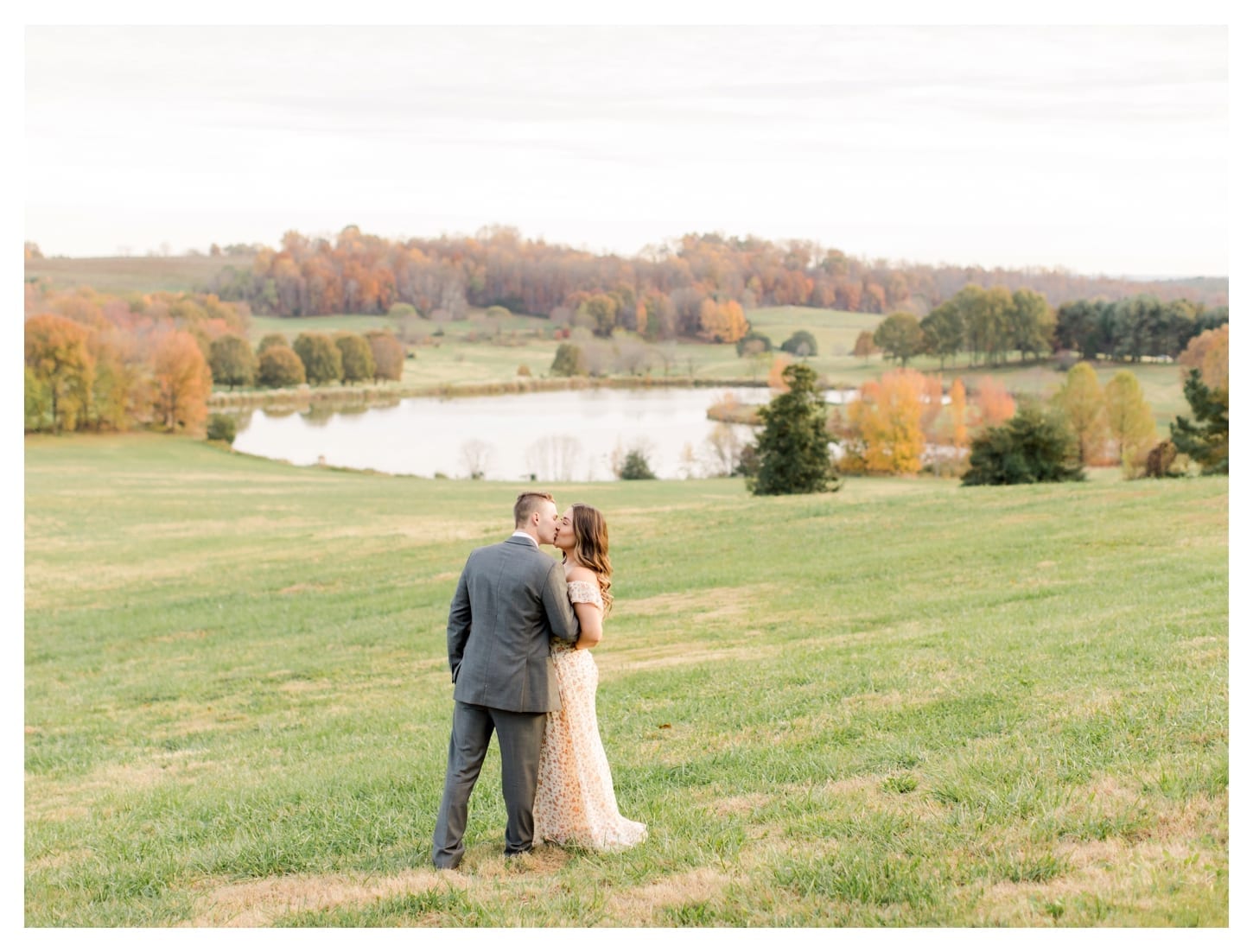 Albemarle Estate At Trump Winery Engagement Photographer