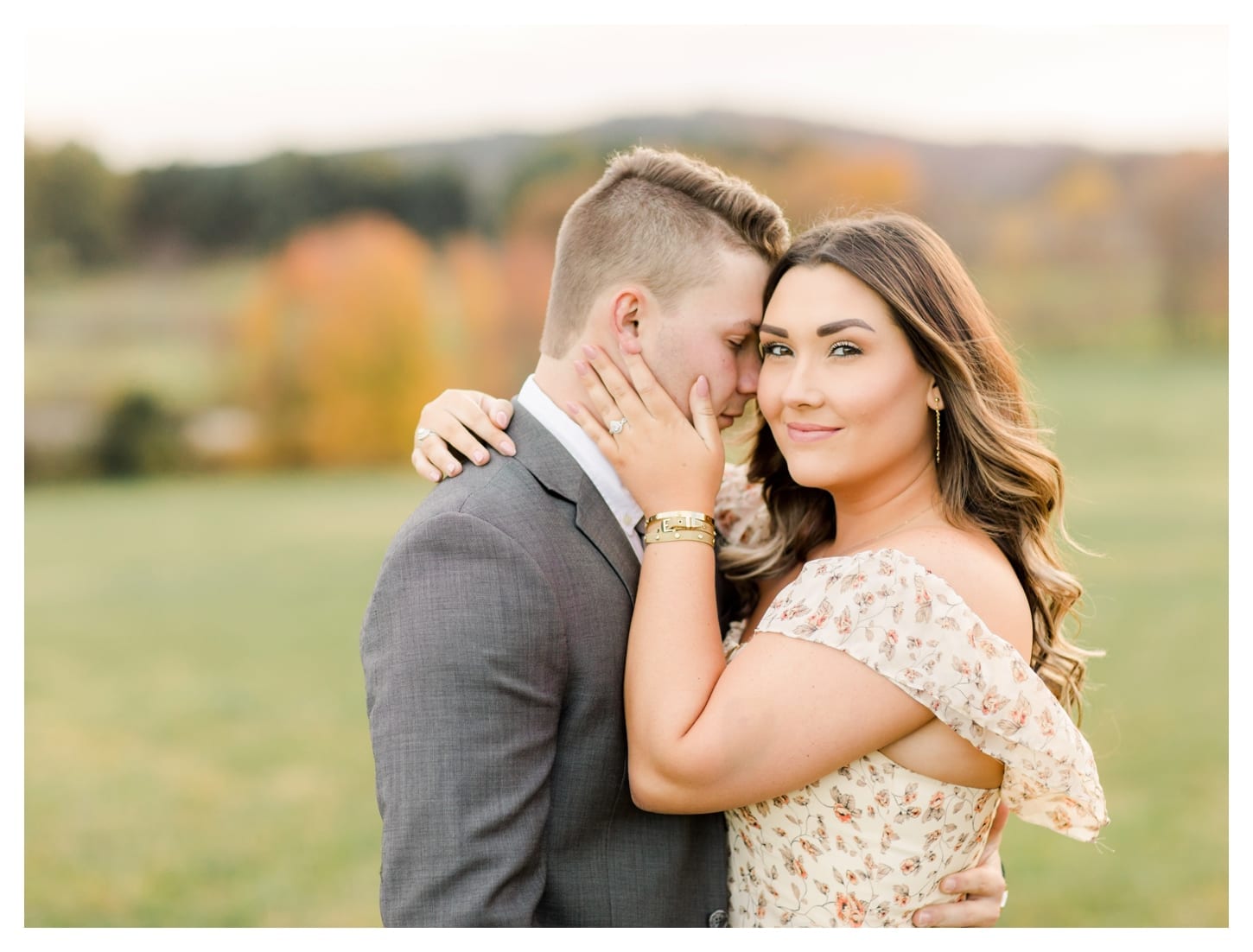 Albemarle Estate At Trump Winery Engagement Photographer