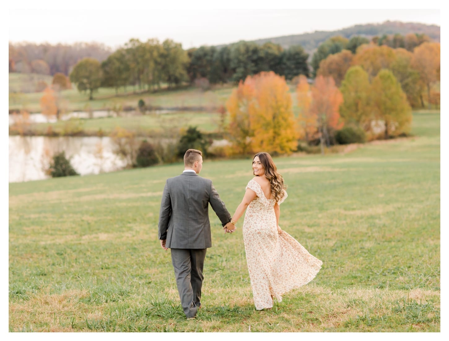 Albemarle Estate At Trump Winery Engagement Photographer