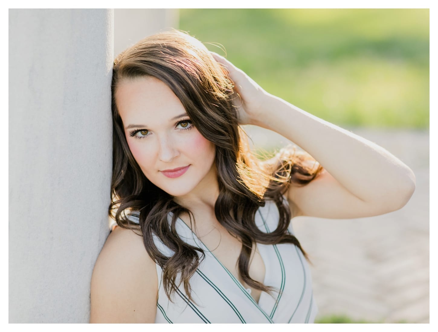 Swannanoa senior portrait photographer