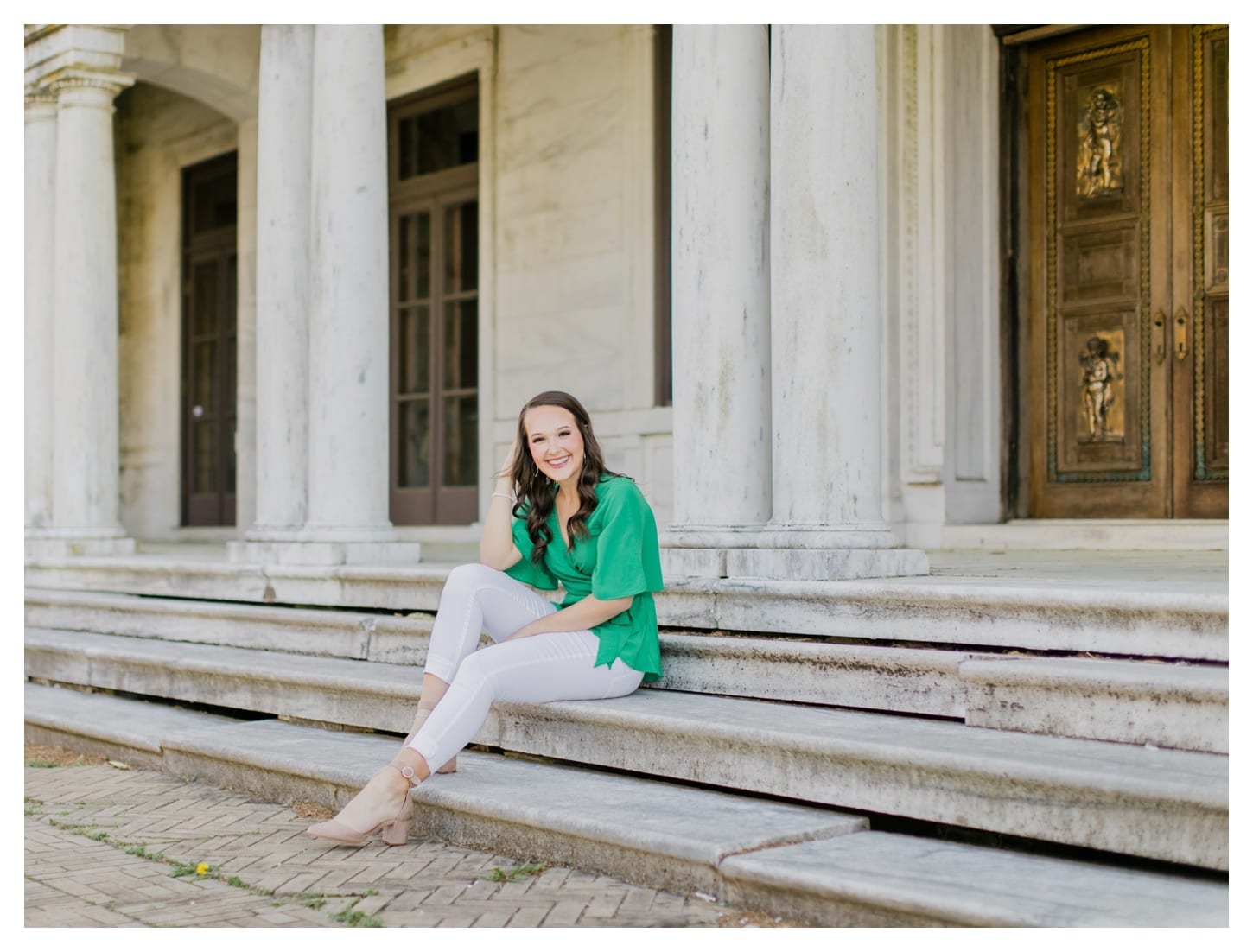 Swannanoa senior portrait photographer