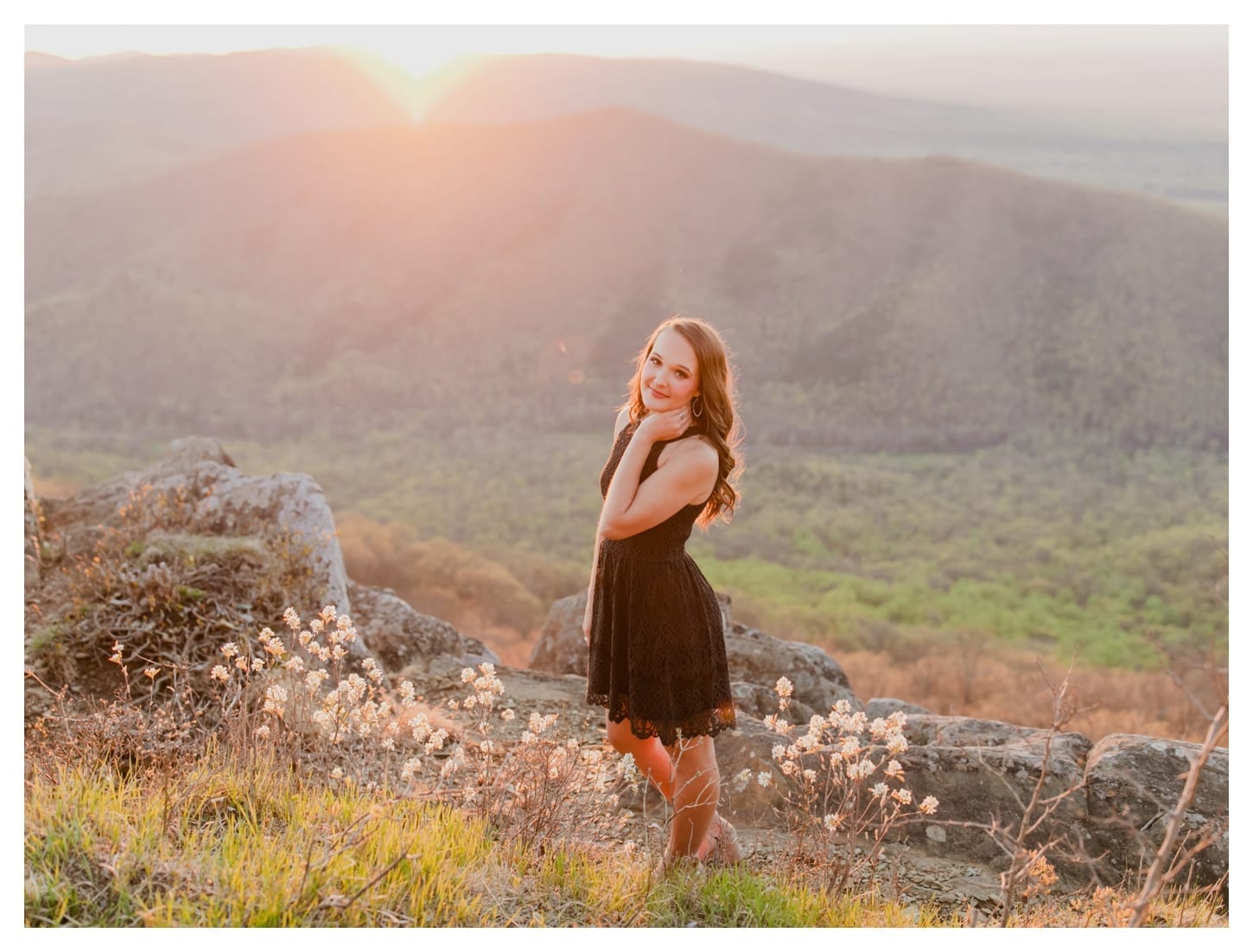 Swannanoa senior portrait photographer