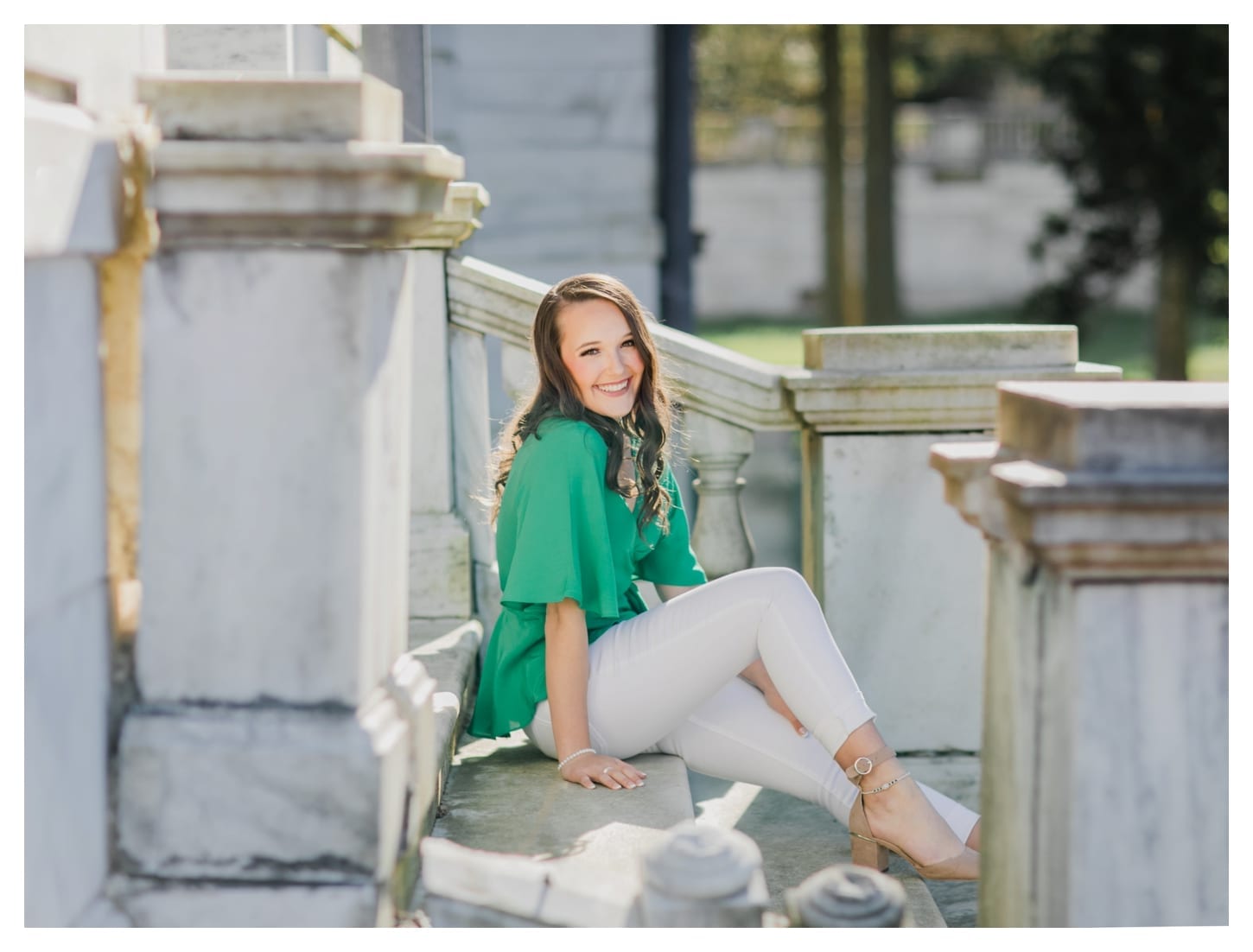 Swannanoa senior portrait photographer