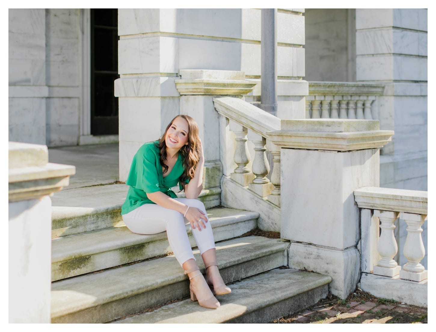 Swannanoa senior portrait photographer