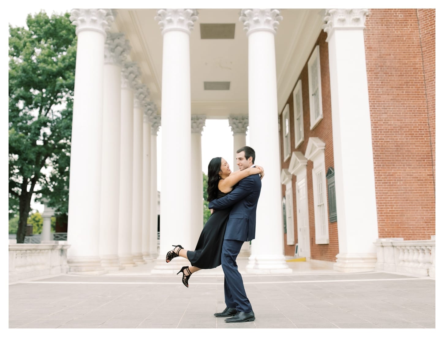 UVA engagement photographer