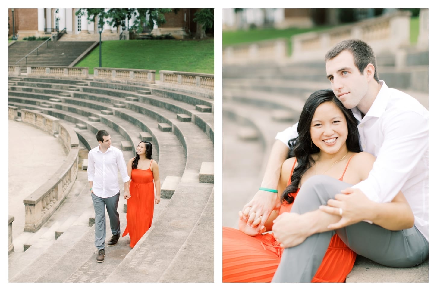 UVA engagement photographer