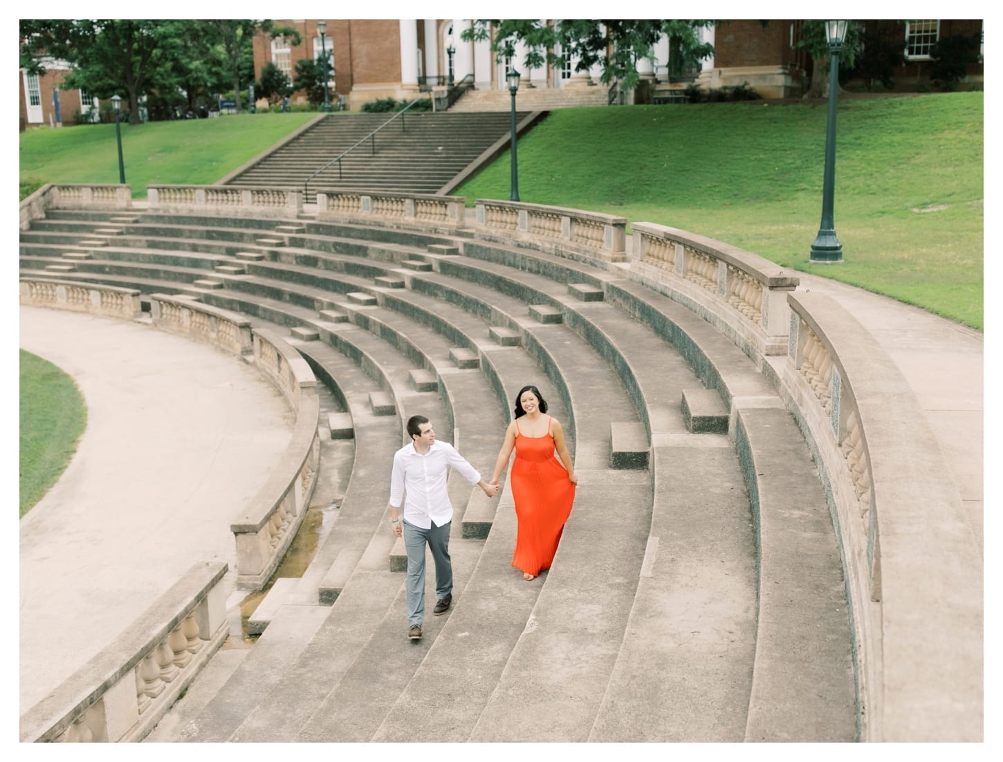 UVA engagement photographer