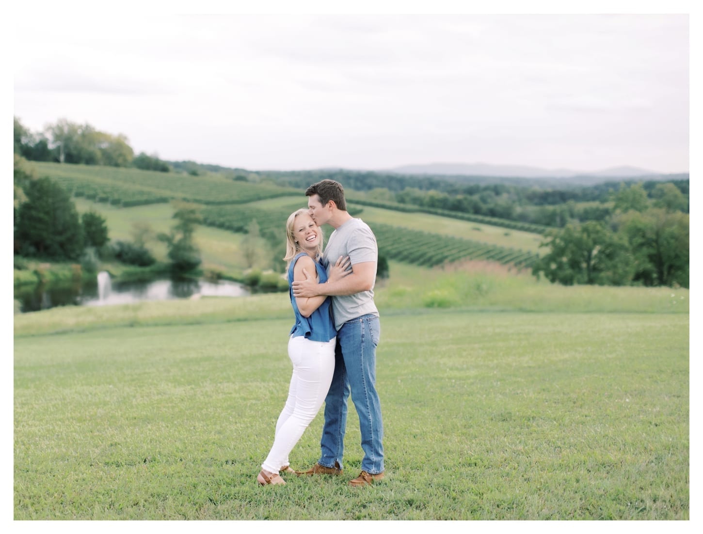 Stone Tower Winery engagement photographer