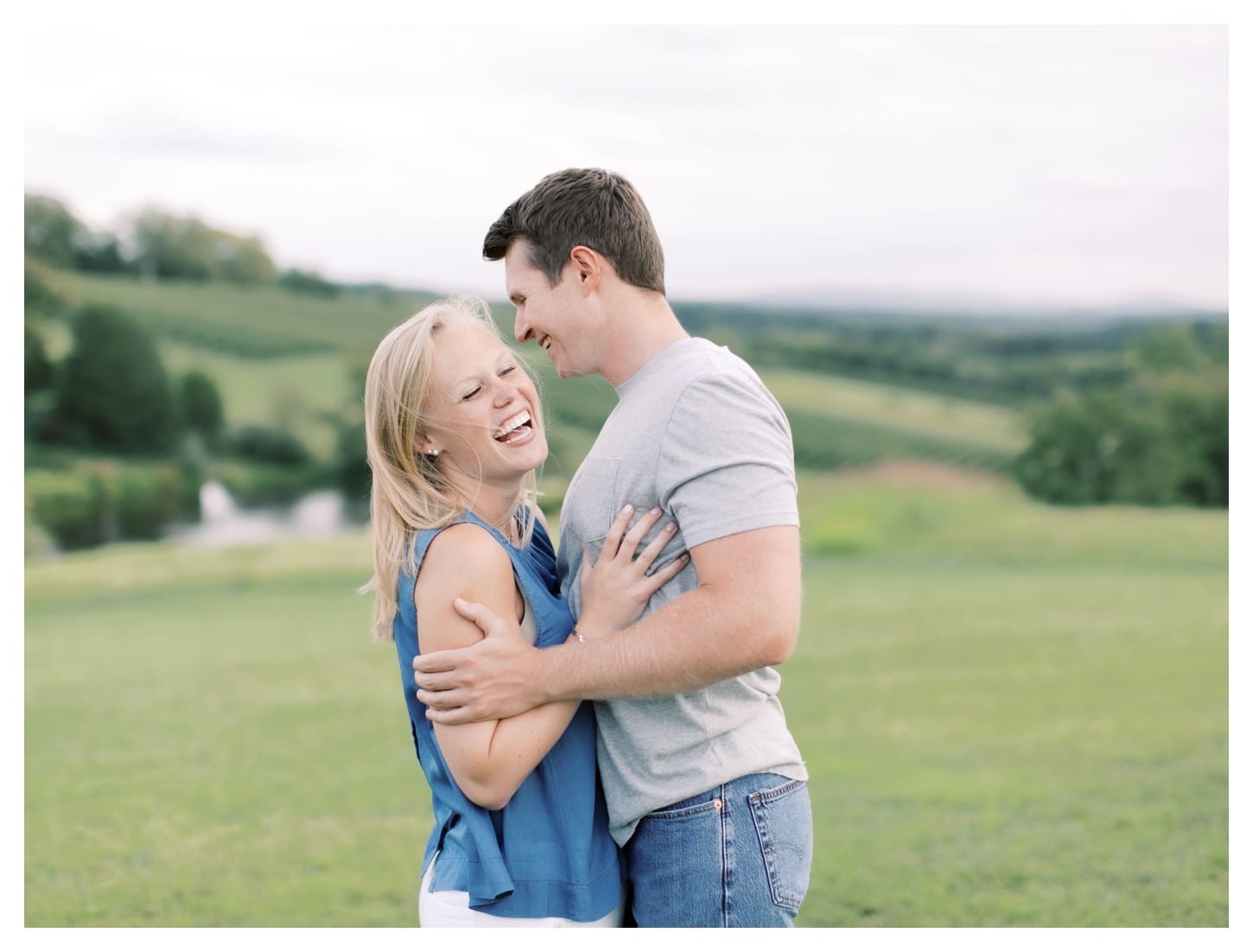 Stone Tower Winery engagement photographer