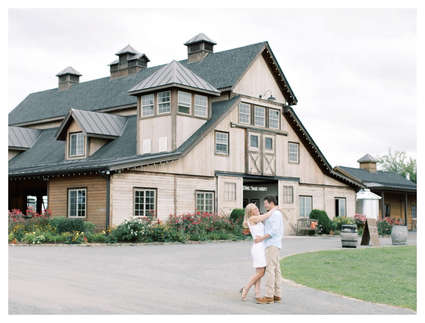 Stone Tower Winery engagement photographer