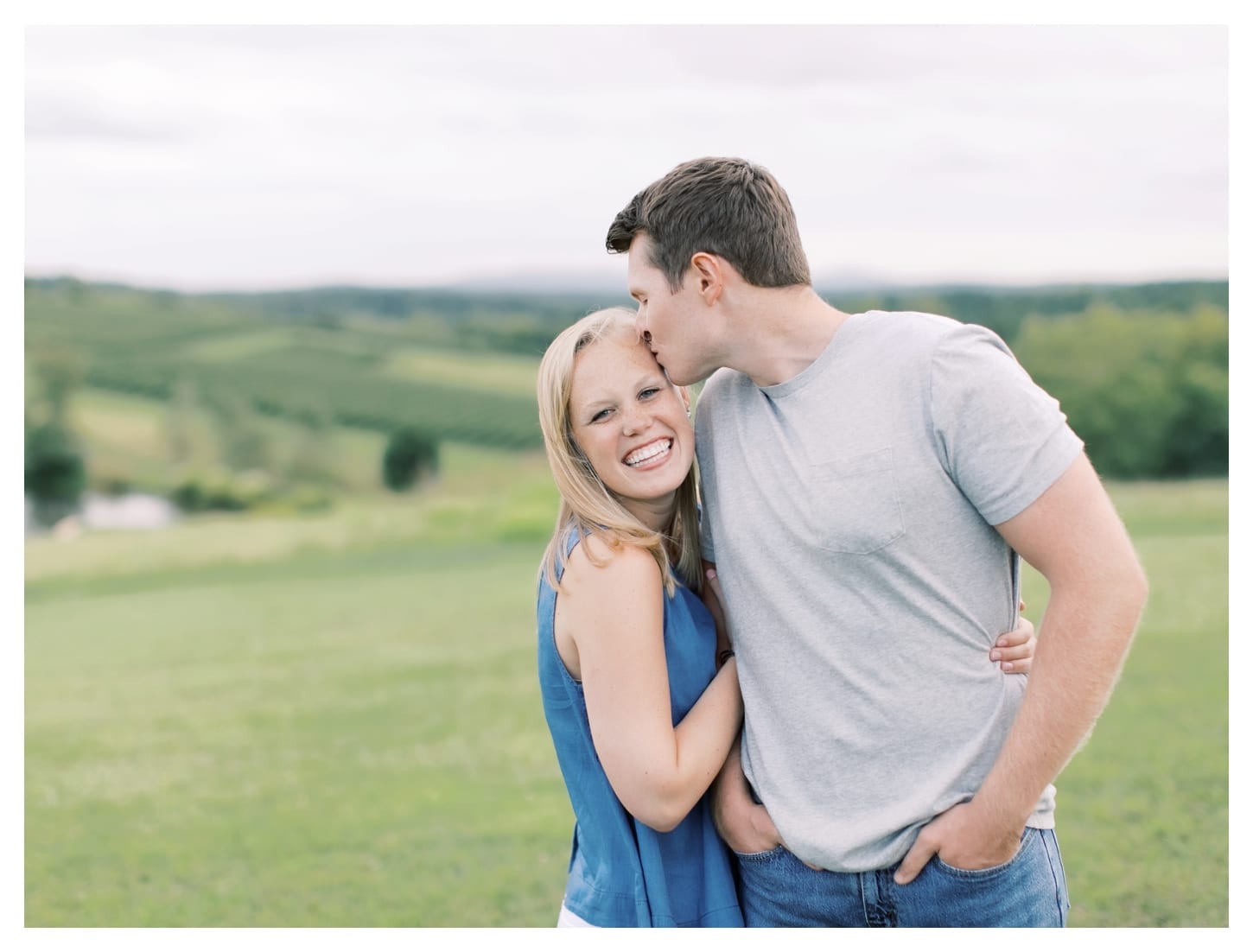 Stone Tower Winery engagement photographer