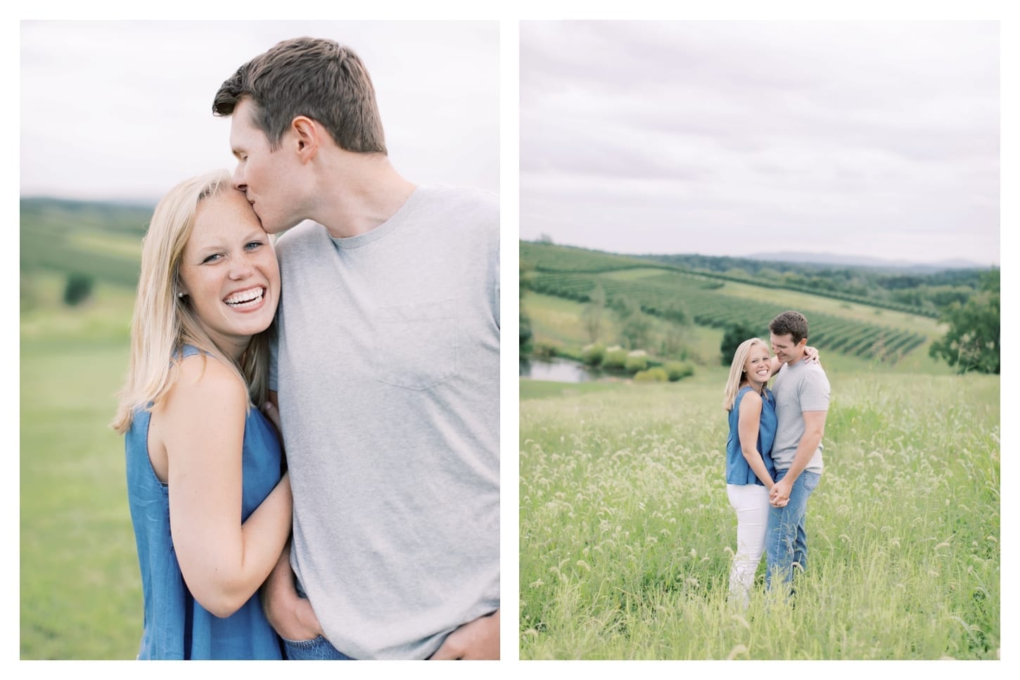 Stone Tower Winery engagement photographer