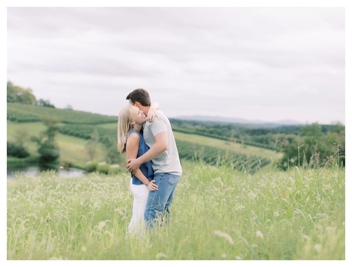 Stone Tower Winery engagement photographer