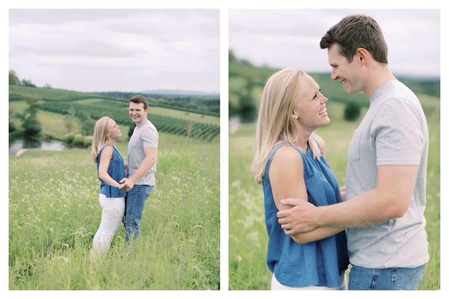 Stone Tower Winery engagement photographer