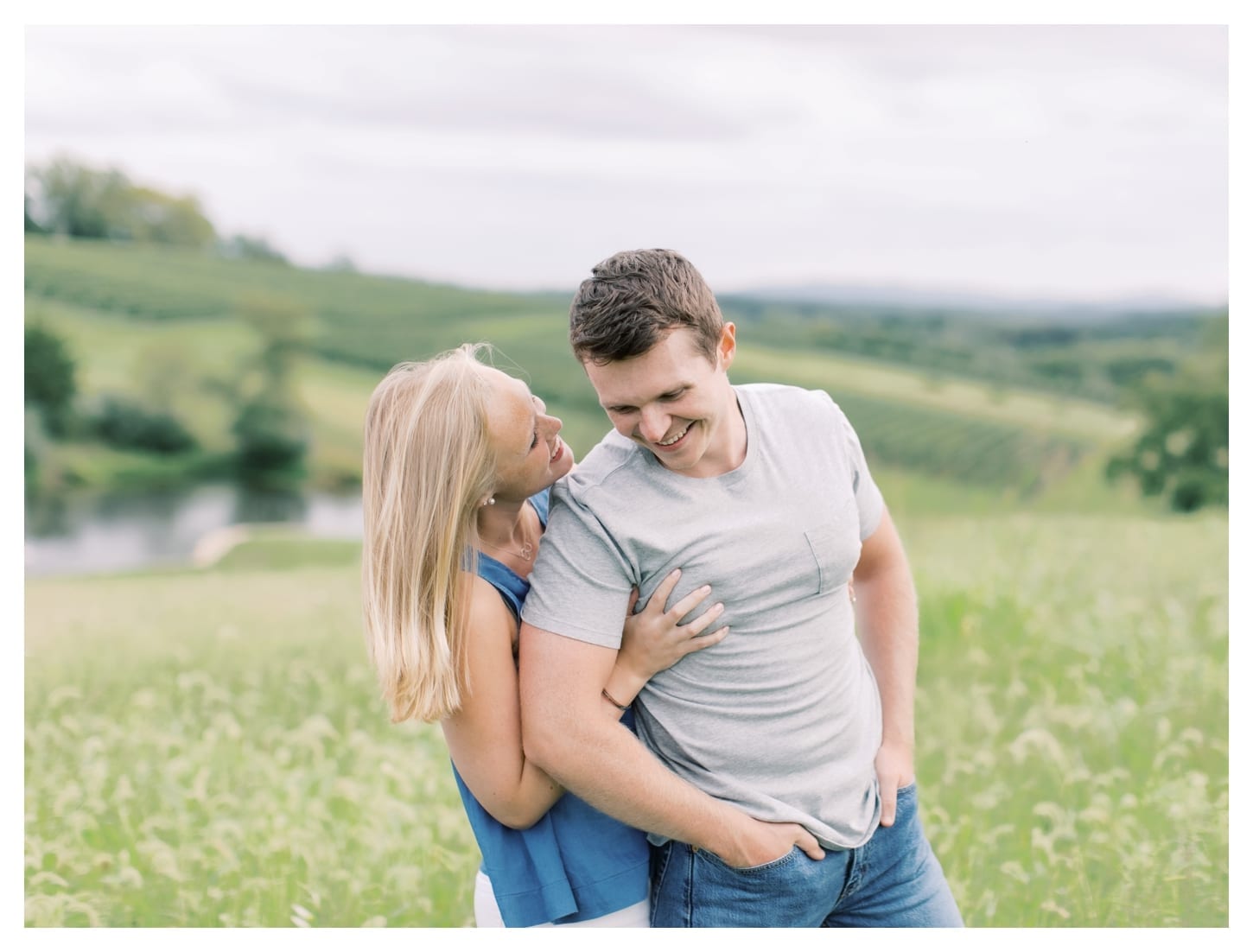 Stone Tower Winery engagement photographer