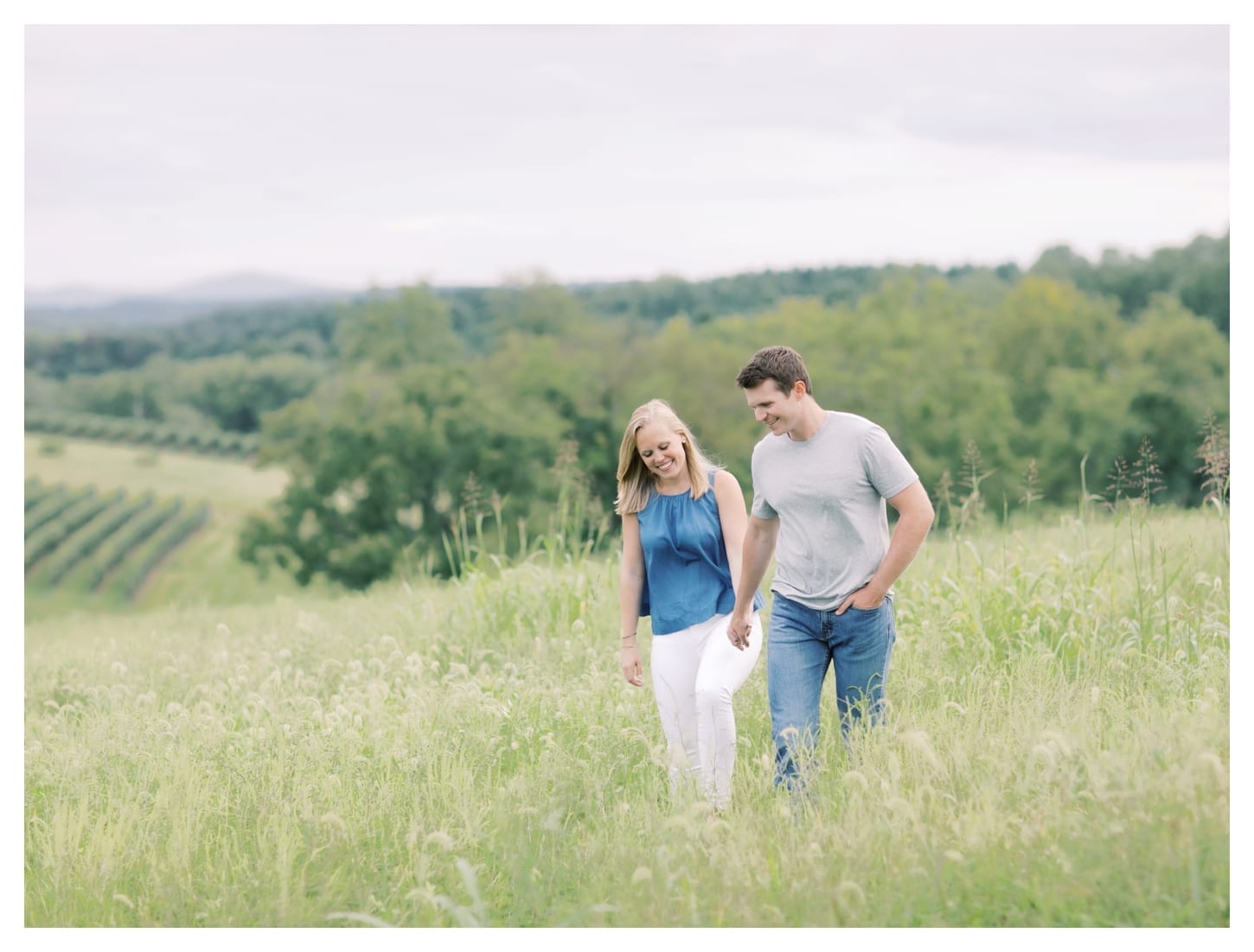 Stone Tower Winery engagement photographer