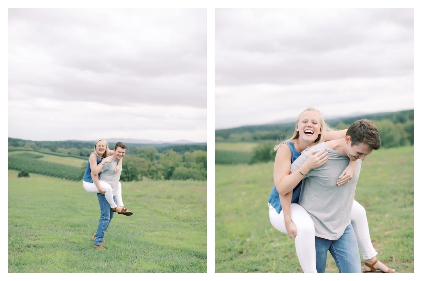 Stone Tower Winery engagement photographer