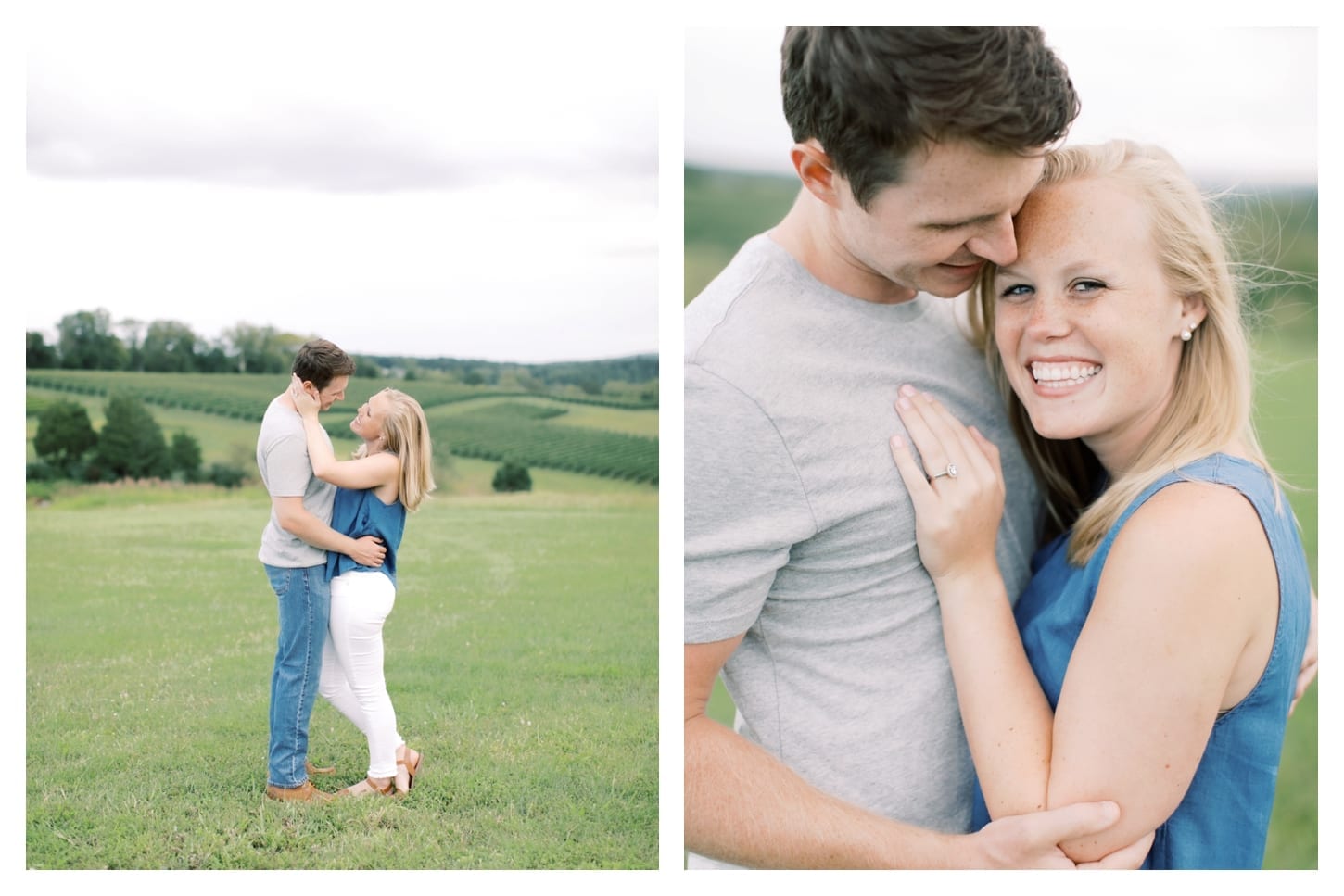 Stone Tower Winery engagement photographer