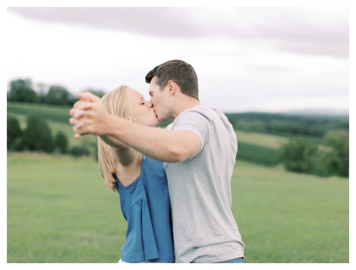 Stone Tower Winery engagement photographer