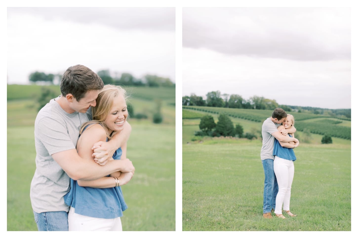 Stone Tower Winery engagement photographer