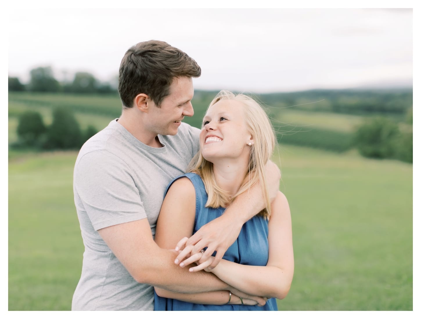 Stone Tower Winery engagement photographer