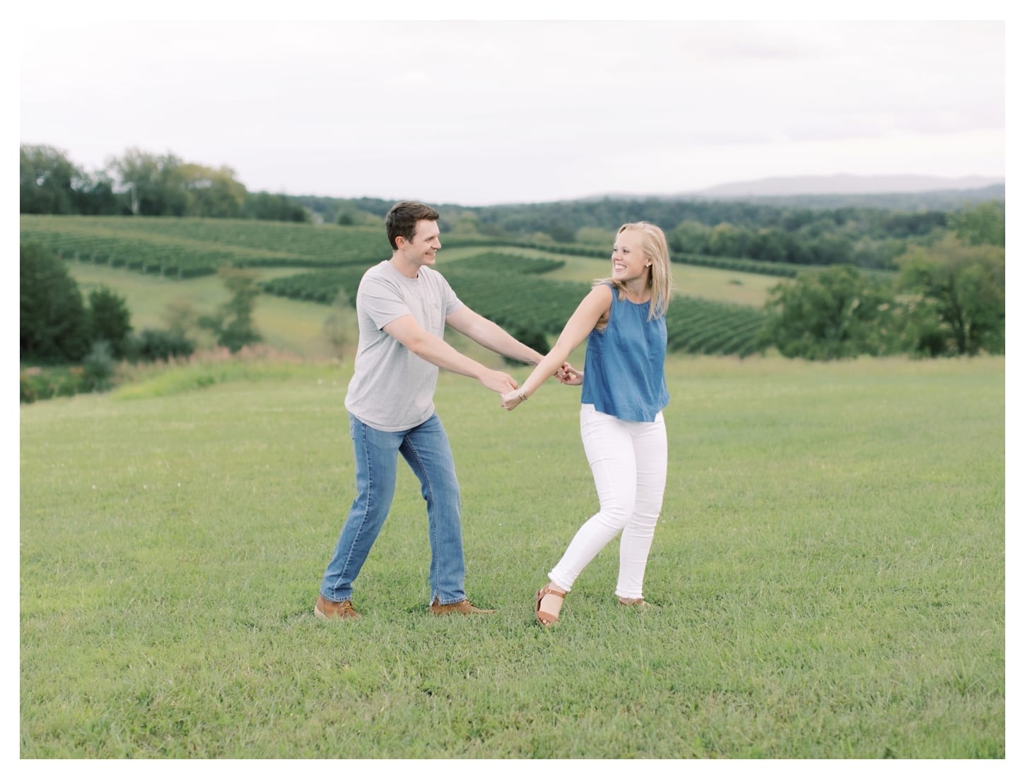 Stone Tower Winery engagement photographer