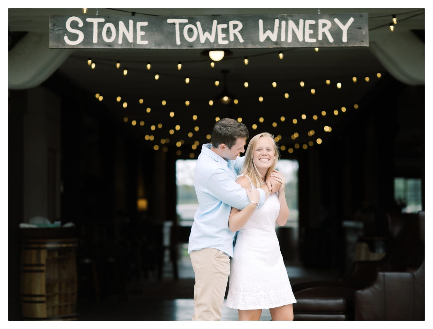 Stone Tower Winery engagement photographer