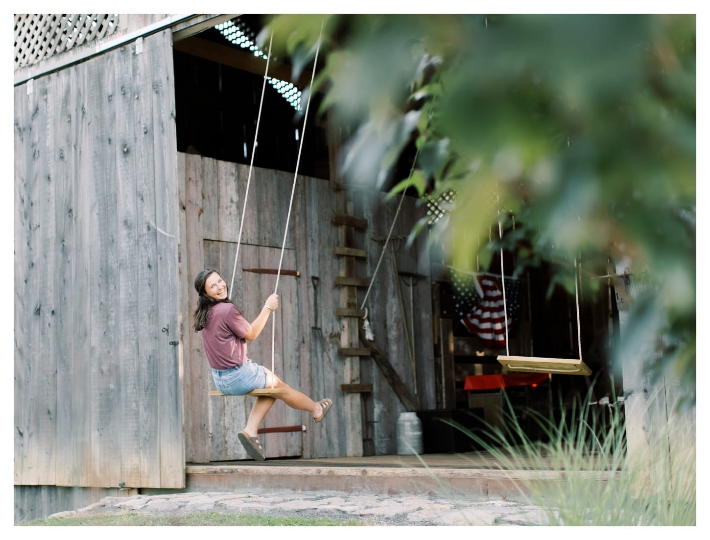 Rockbridge Baths senior portrait photographer