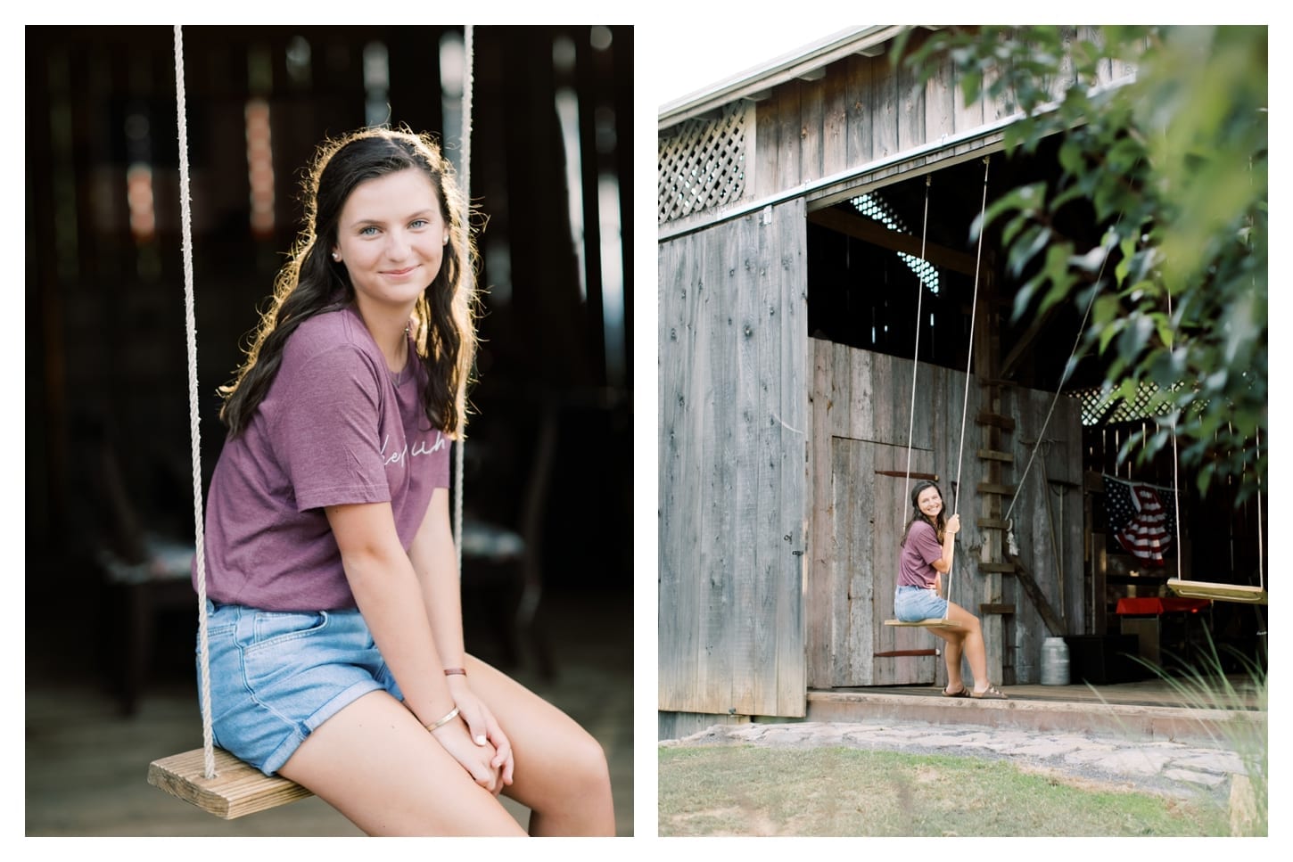 Rockbridge Baths senior portrait photographer