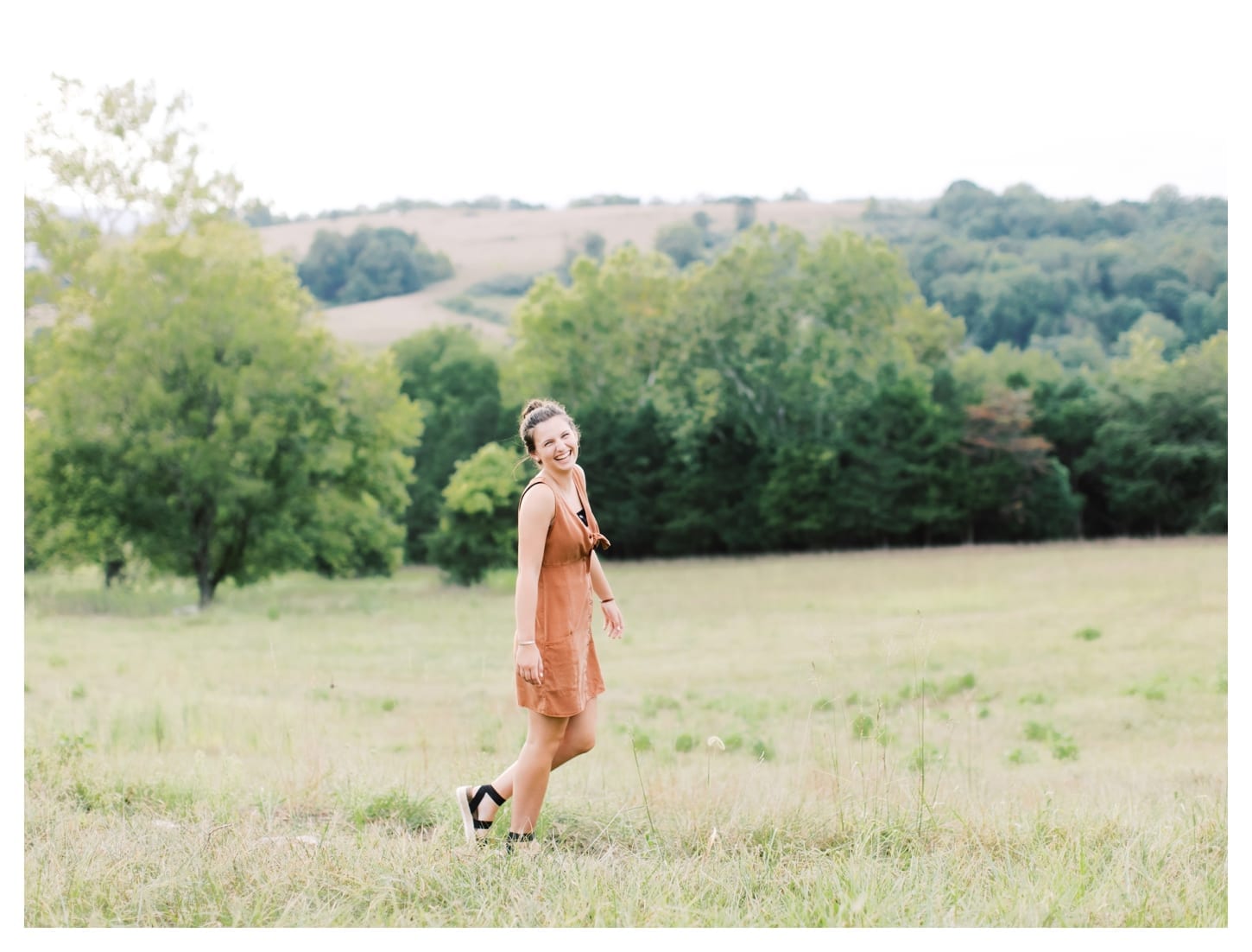 Rockbridge Baths senior portrait photographer