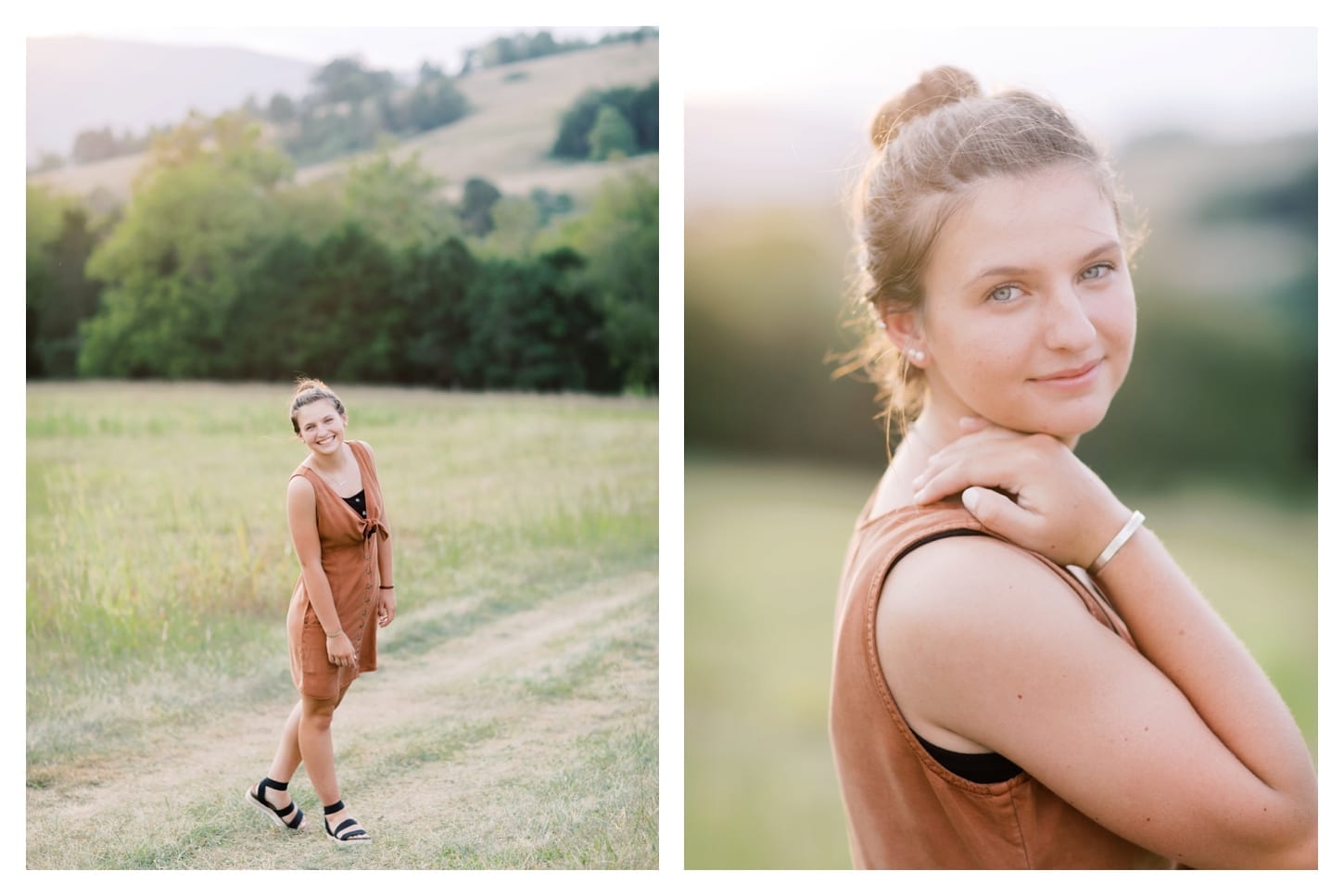 Rockbridge Baths senior portrait photographer