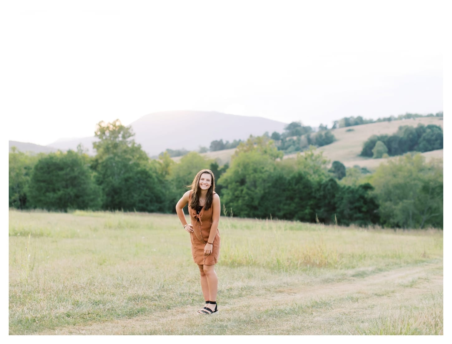 Rockbridge Baths senior portrait photographer