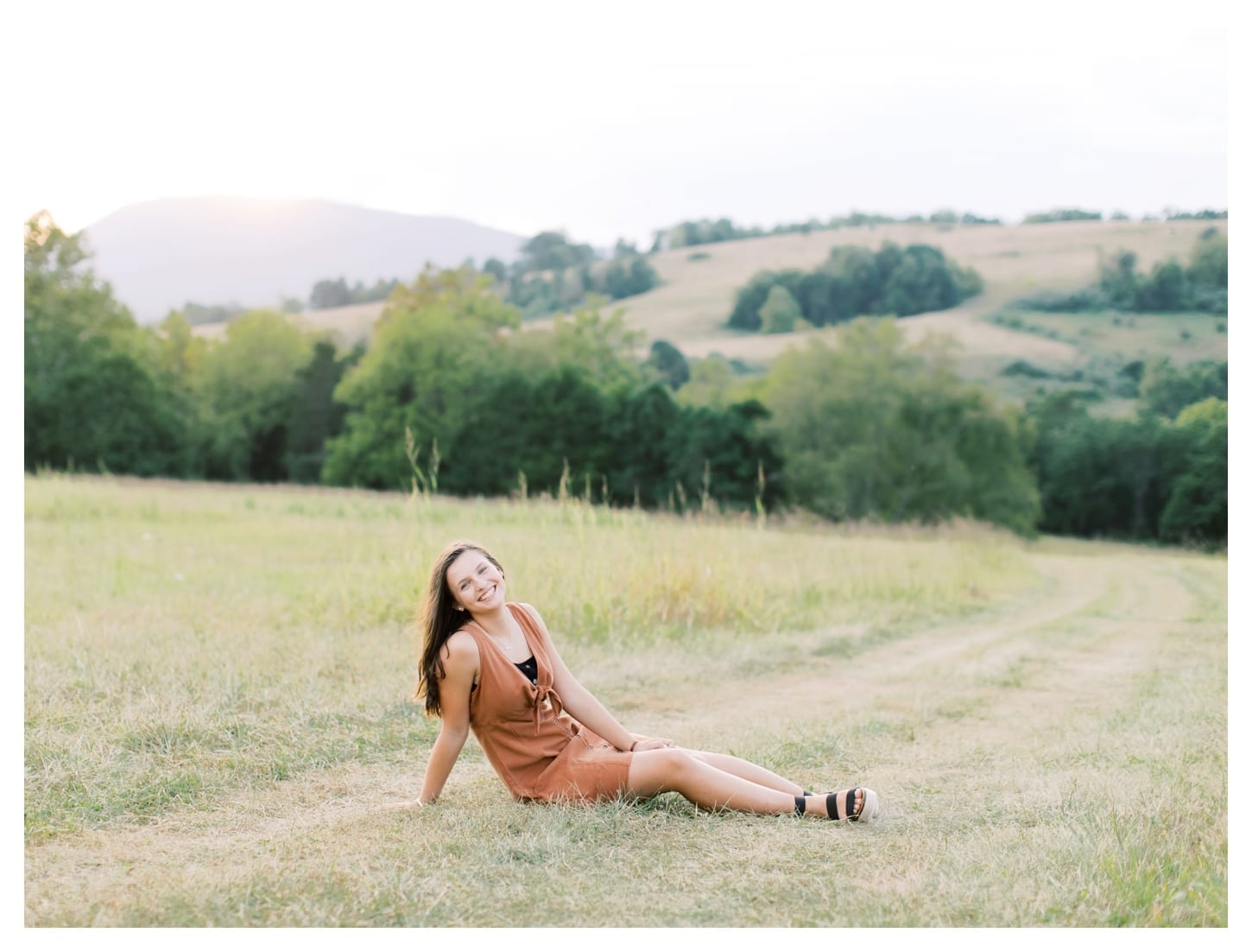 Rockbridge Baths senior portrait photographer