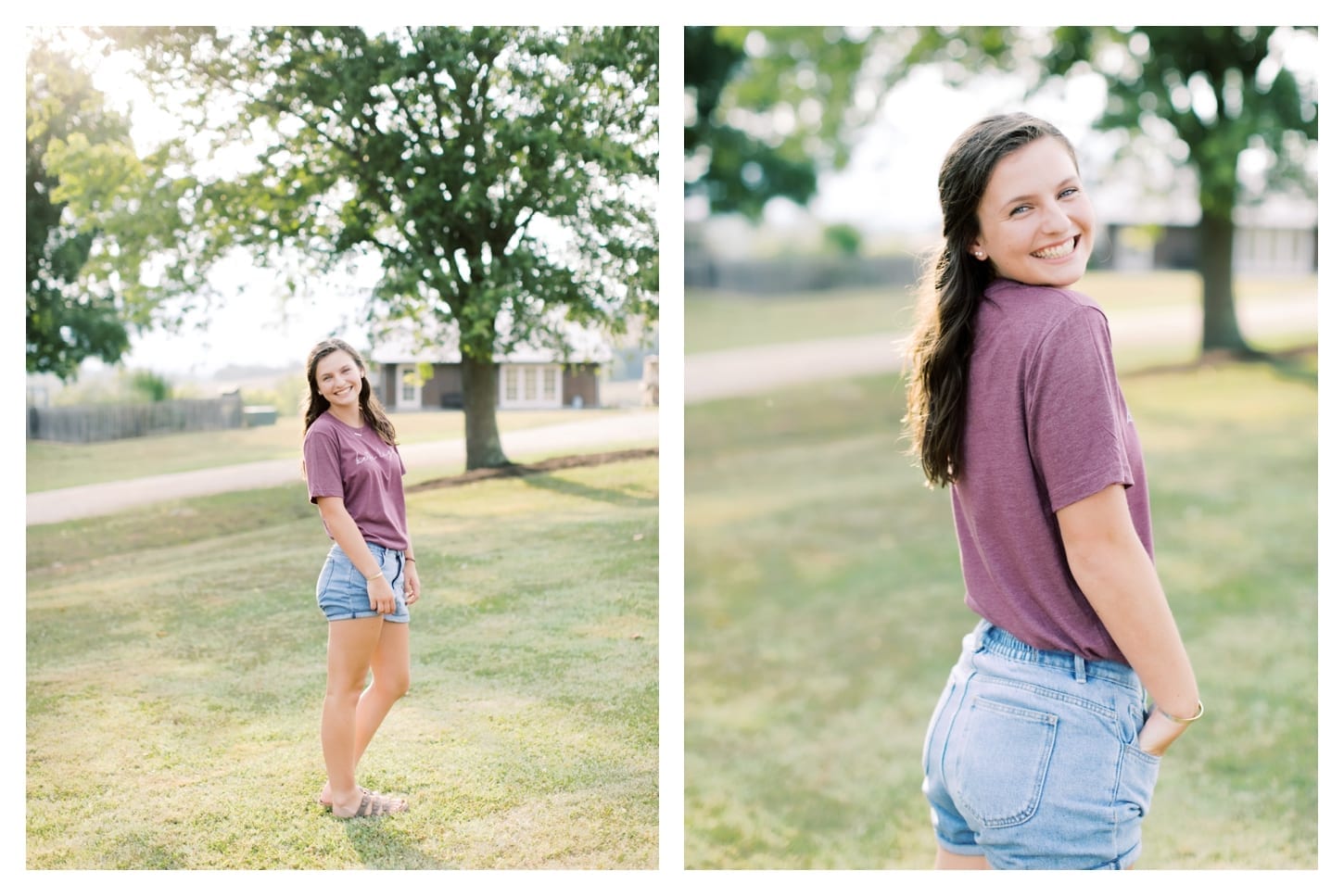 Rockbridge Baths senior portrait photographer