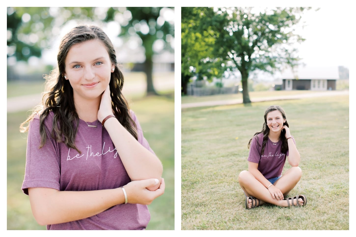 Rockbridge Baths senior portrait photographer