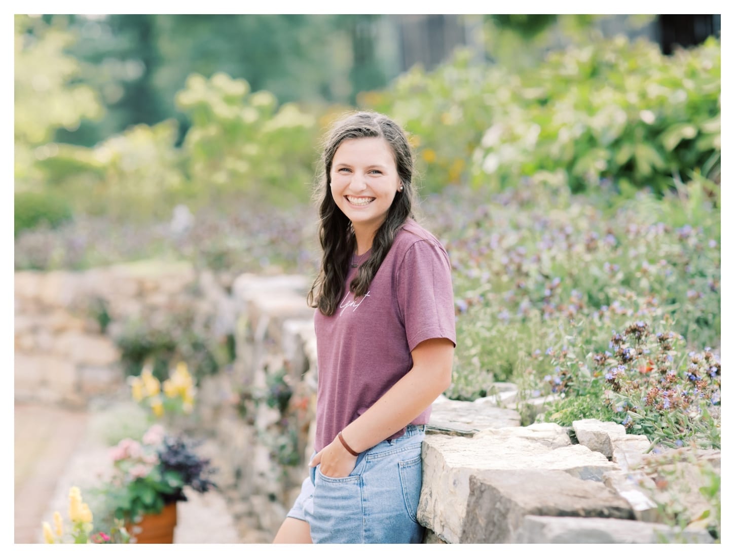 Rockbridge Baths senior portrait photographer