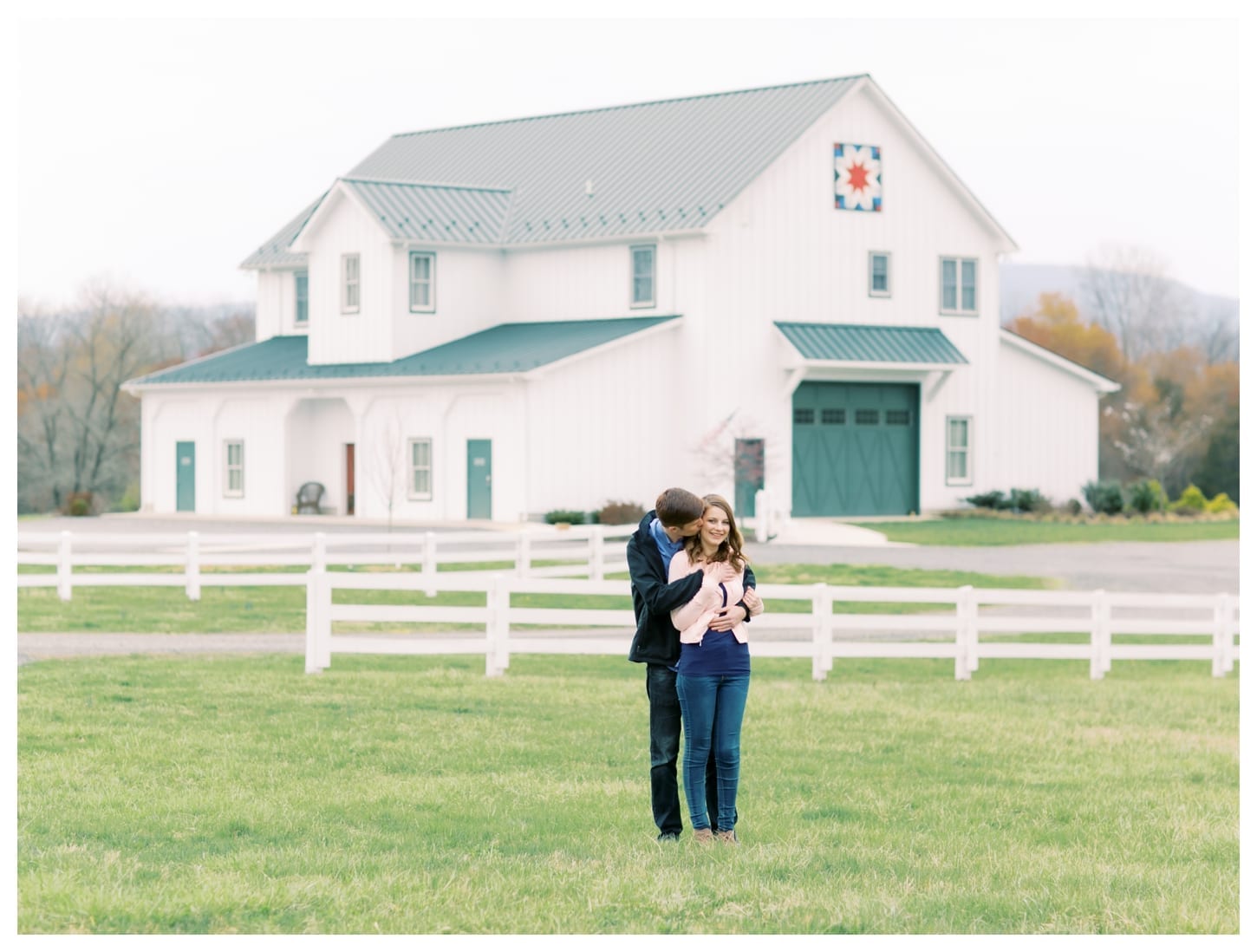 Barn At Edgewood Engagement Photographer