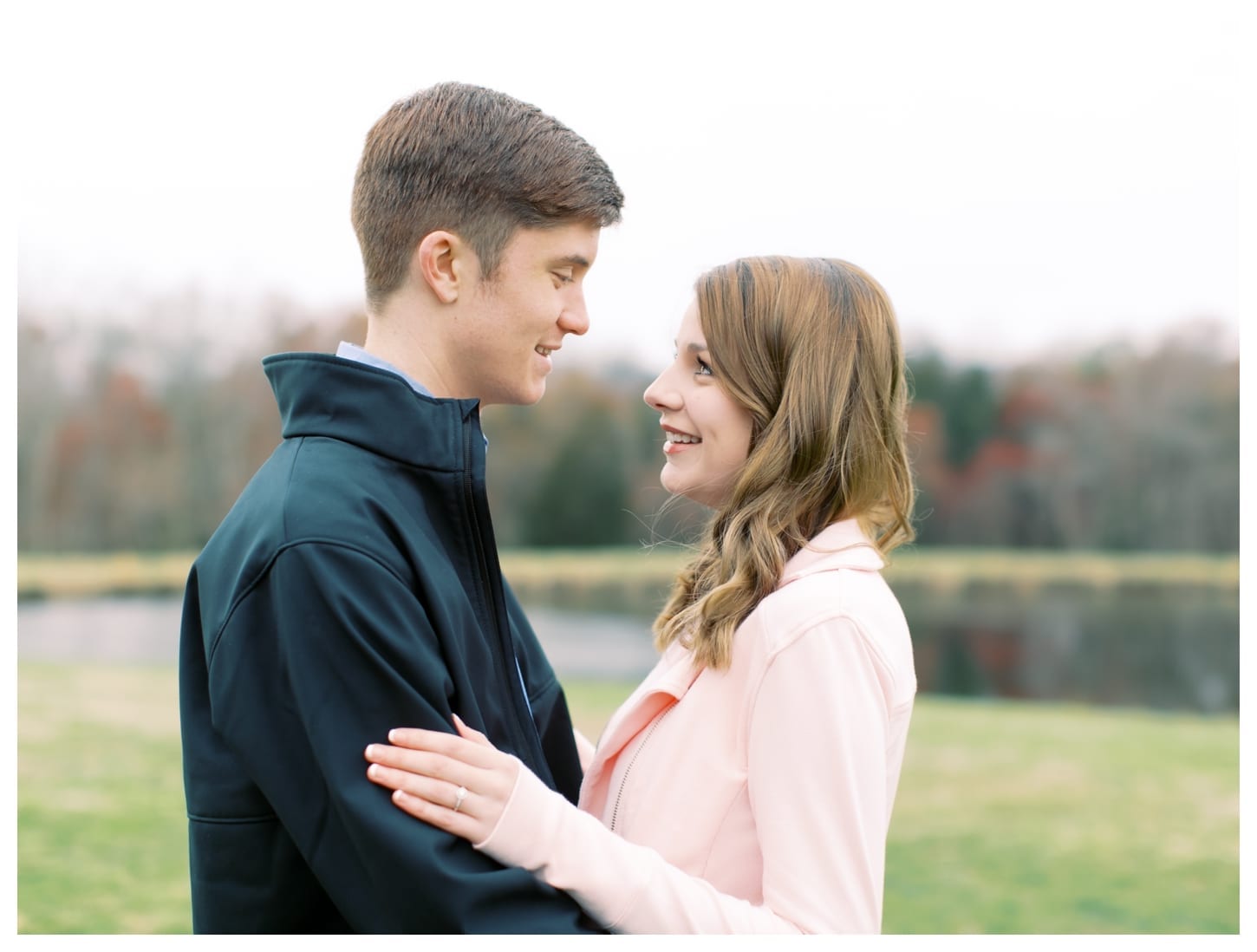 Barn At Edgewood Engagement Photographer