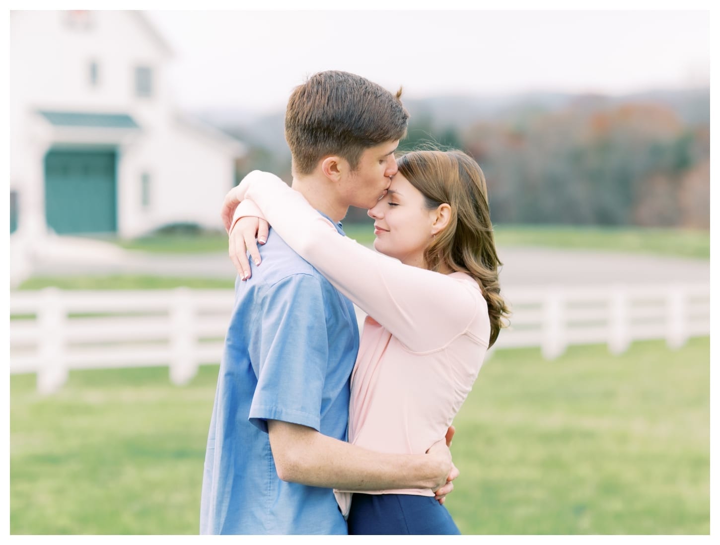 Barn At Edgewood Engagement Photographer