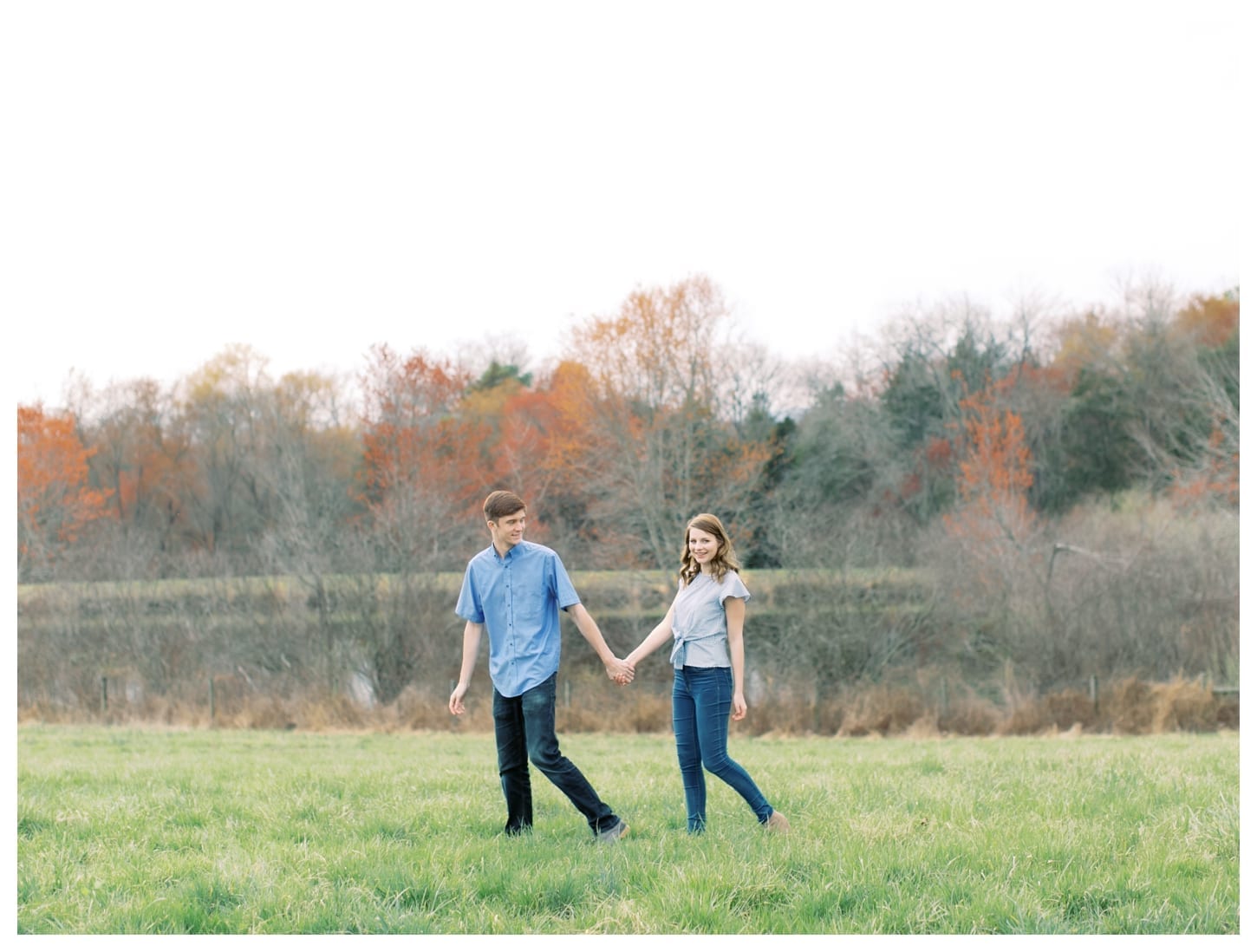 Barn At Edgewood Engagement Photographer