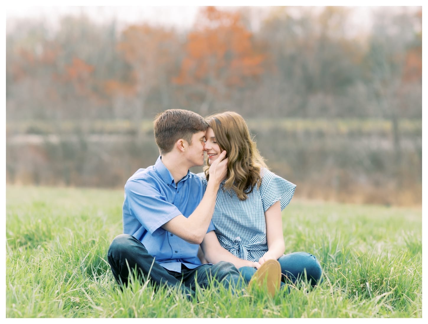 Barn At Edgewood Engagement Photographer