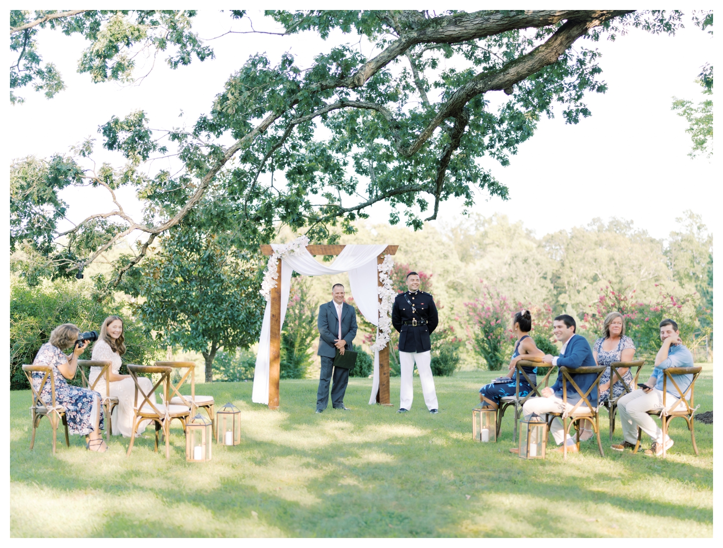 Backyard Covid Wedding
