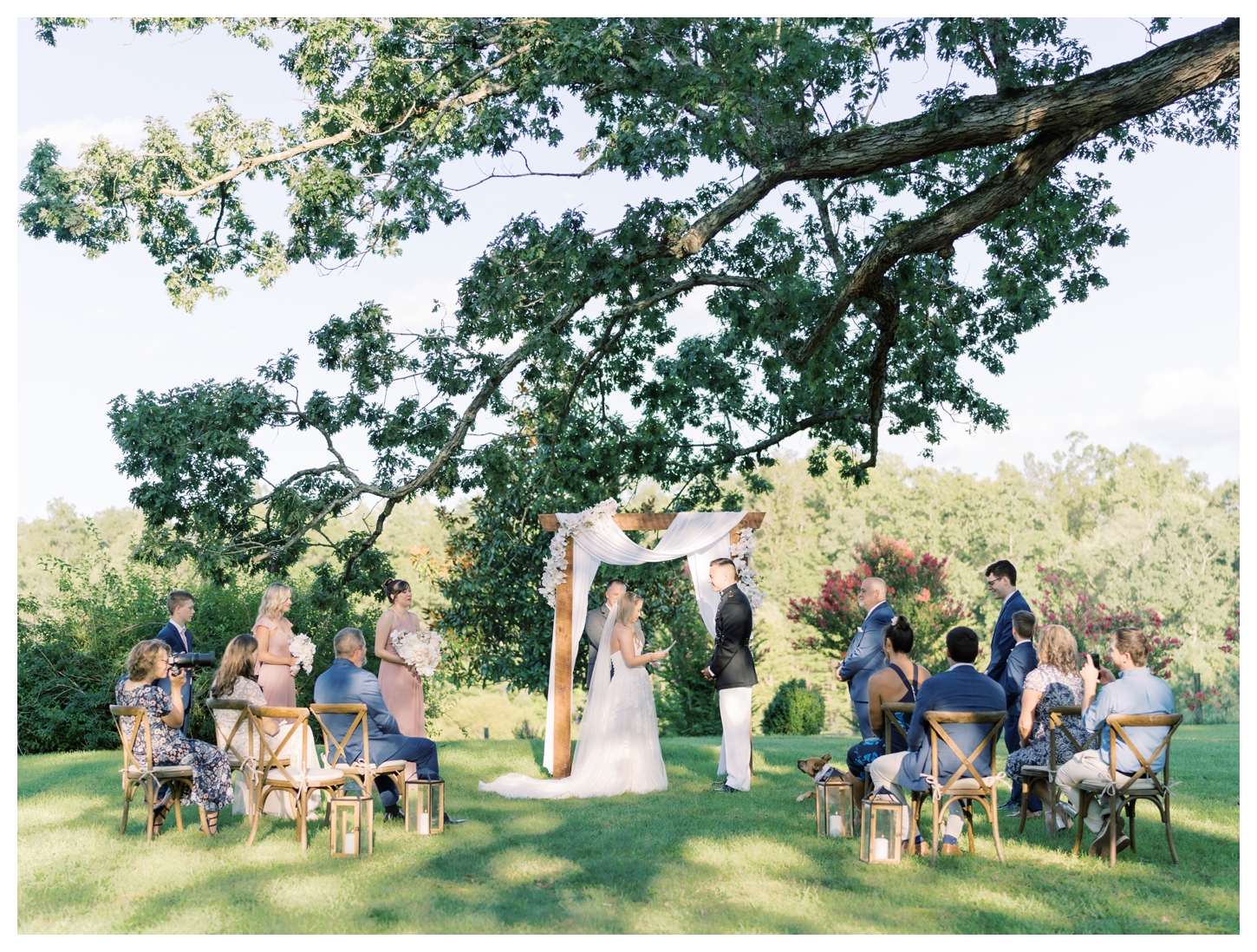 Backyard Covid Wedding