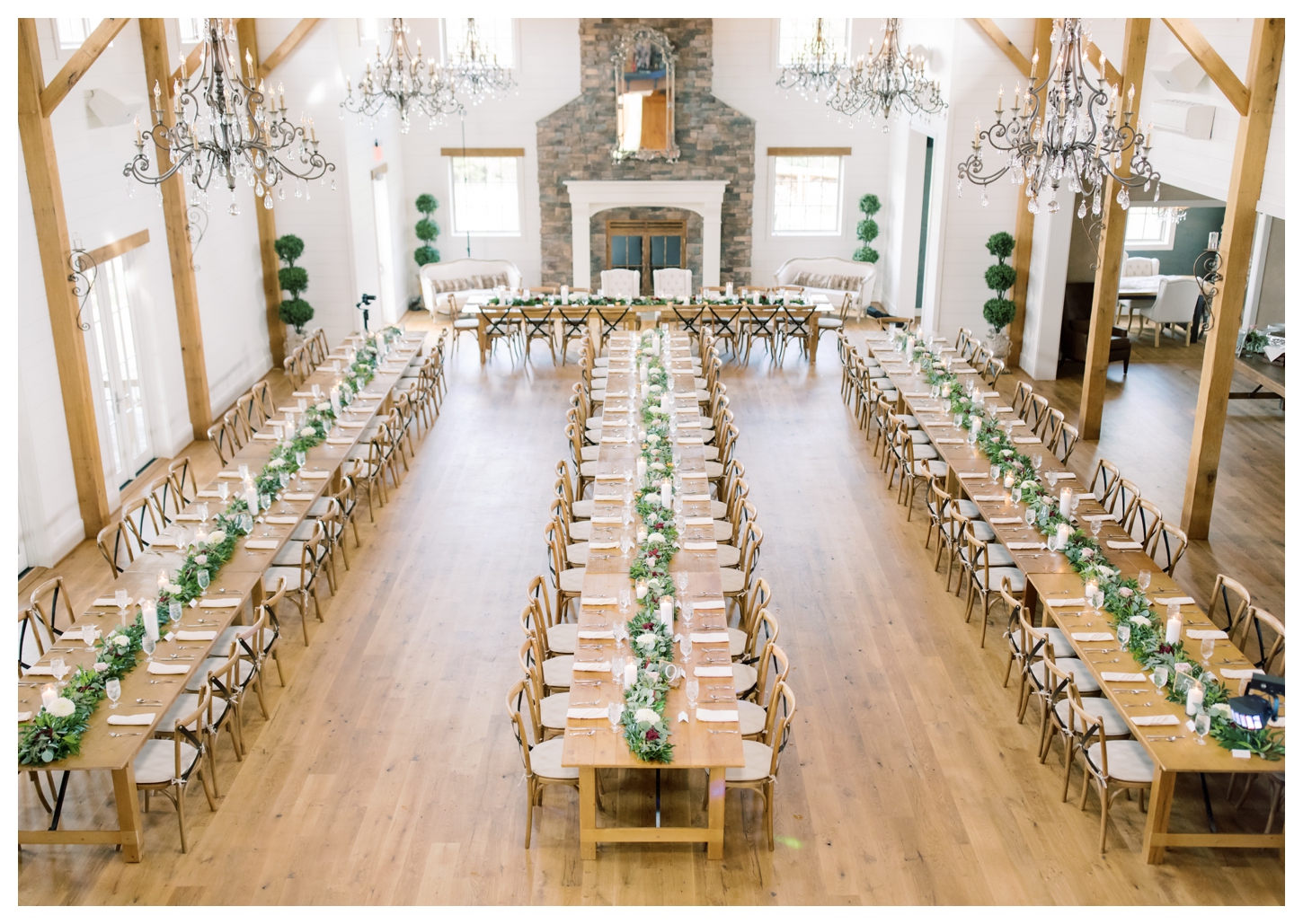 Rustic Elegant Barn Reception