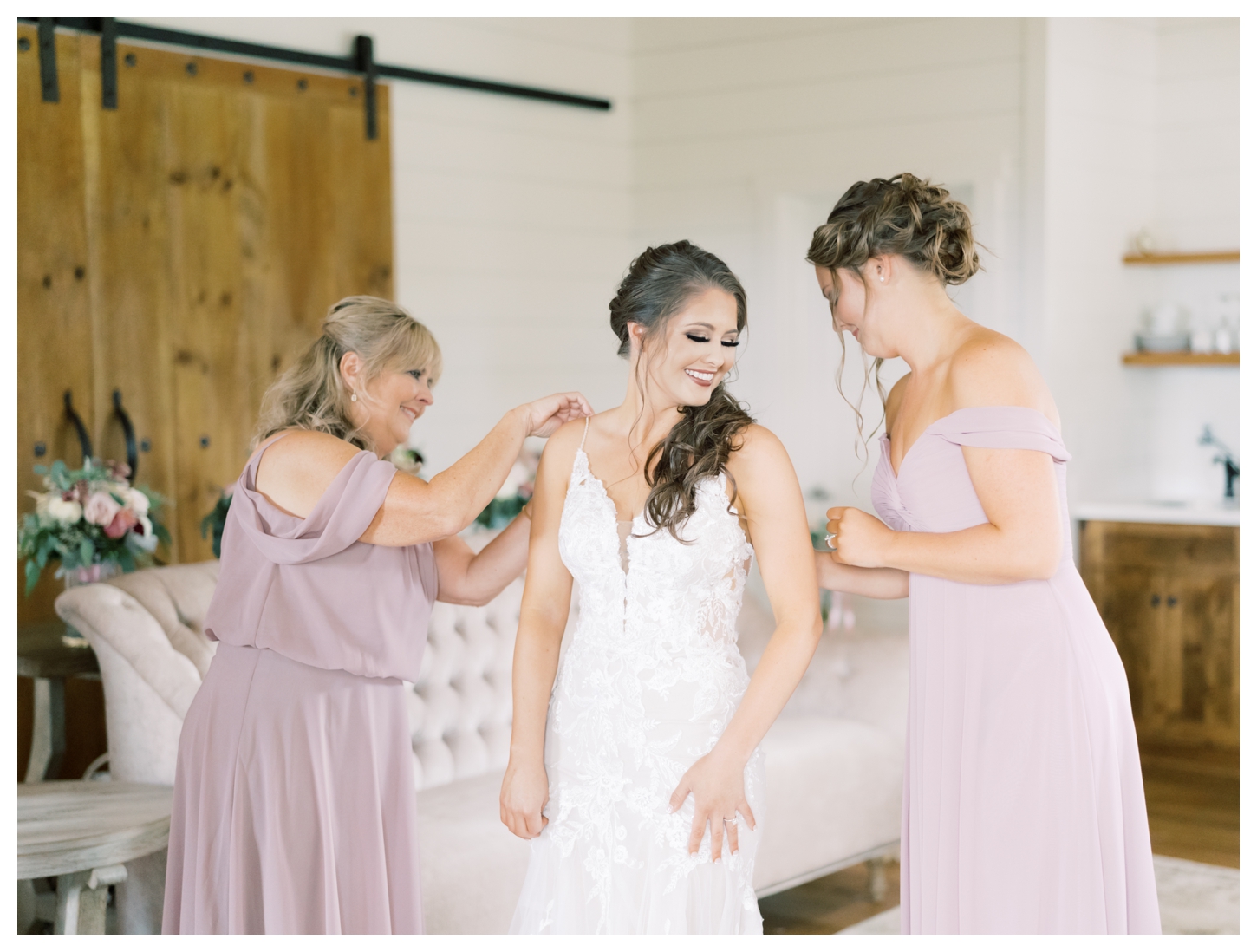 Bride Getting Ready