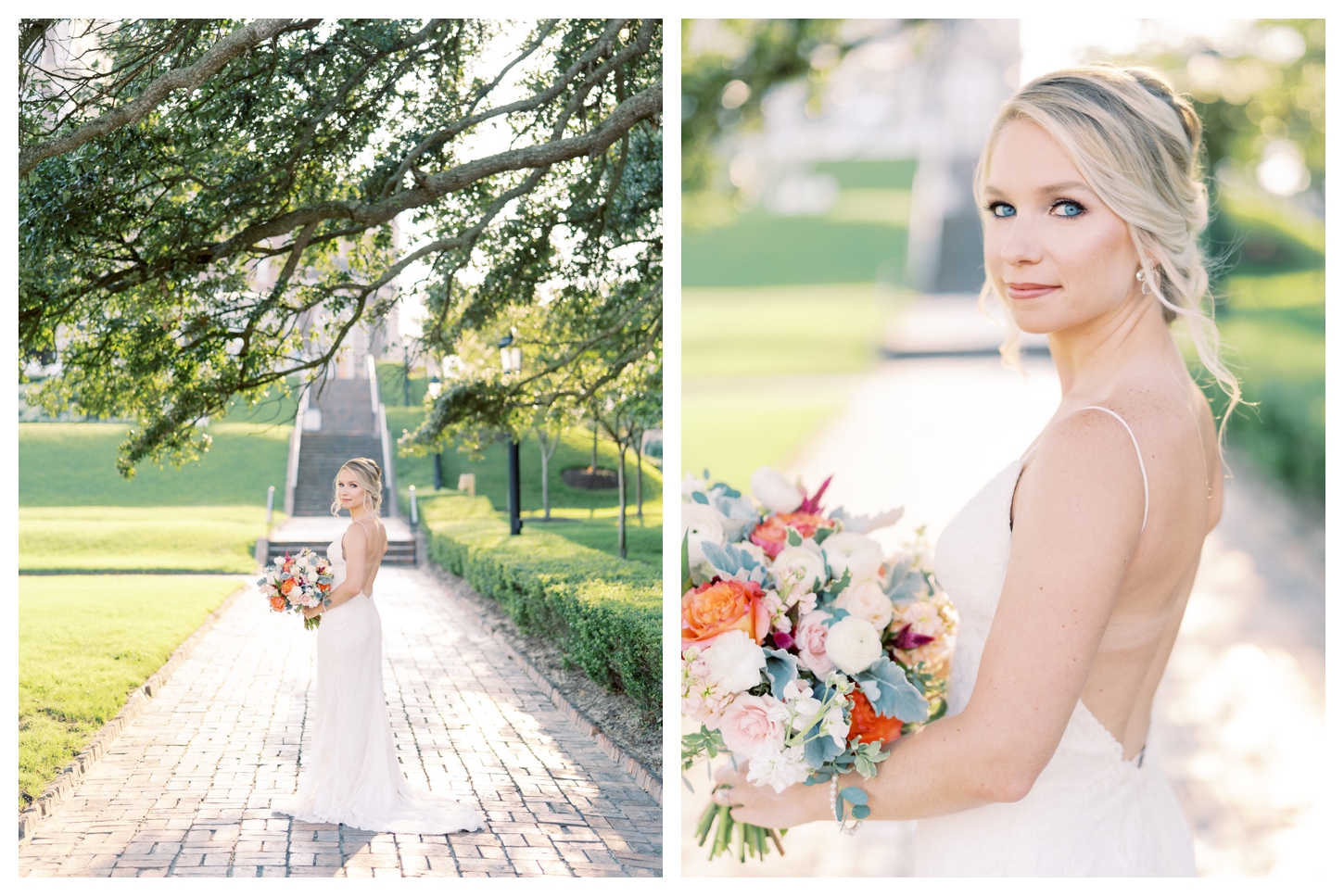 Cavalier Hotel bridal portraits